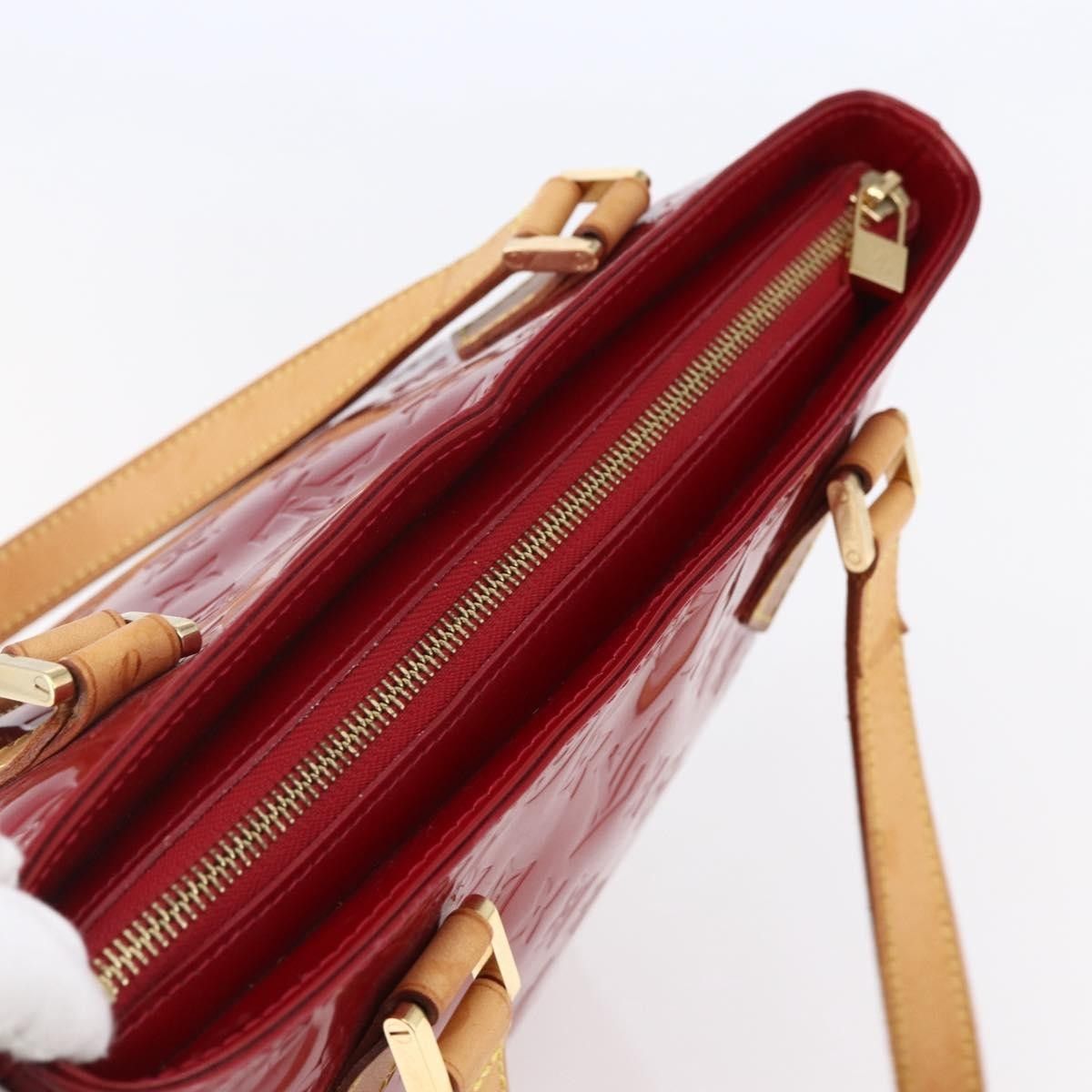 Louis Vuitton Louis Vuitton Houston Handbag Monogram Vernis Size ONE SIZE - 16 Thumbnail