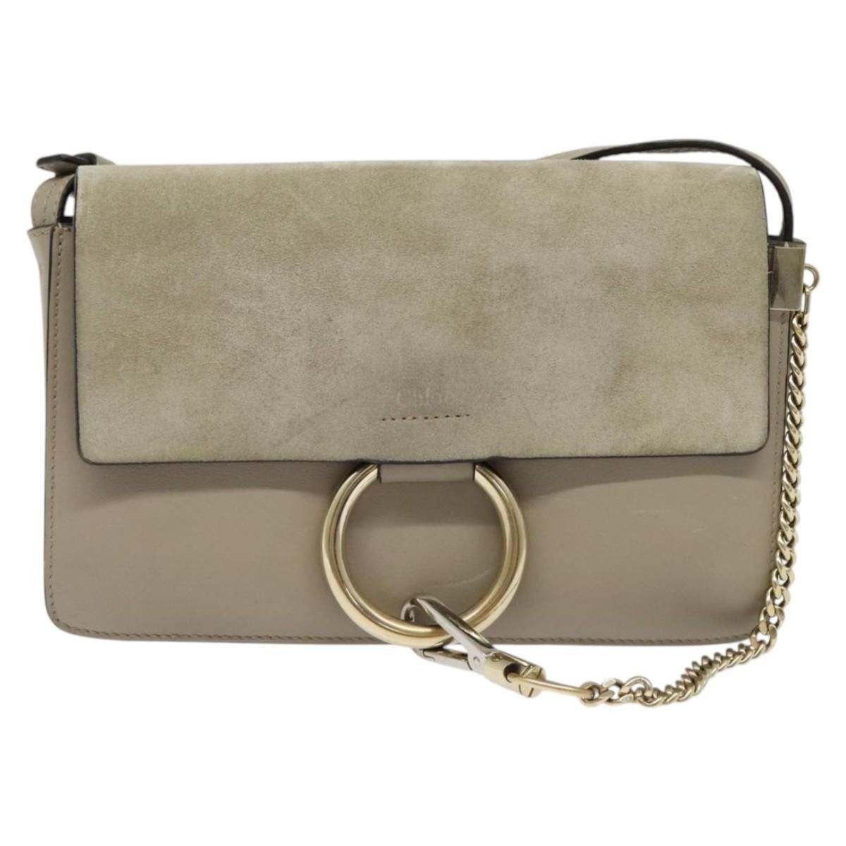 Chloe Chloe Faye Leather and Suede Size ONE SIZE - 19 Thumbnail