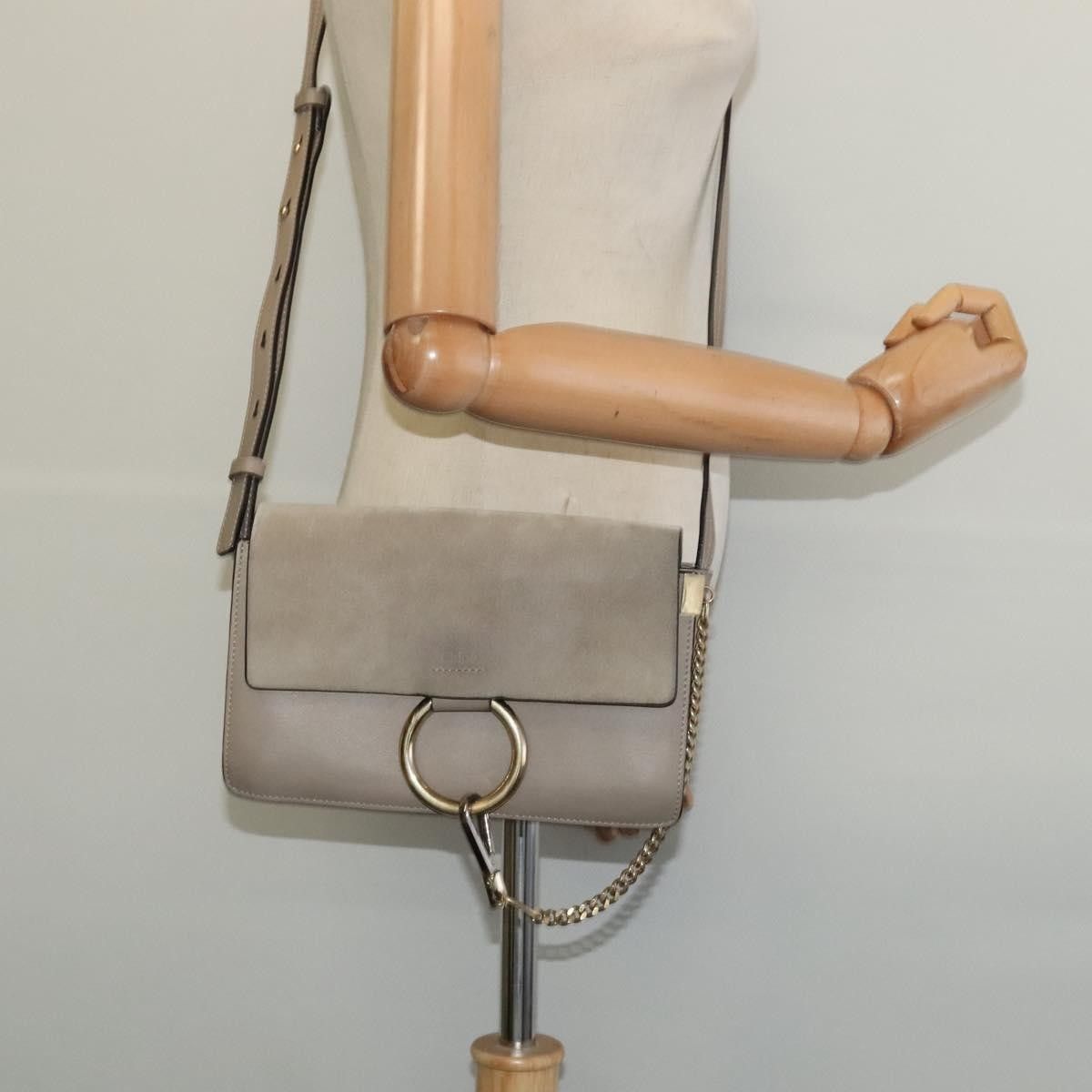 Chloe Chloe Faye Leather and Suede Size ONE SIZE - 13 Thumbnail
