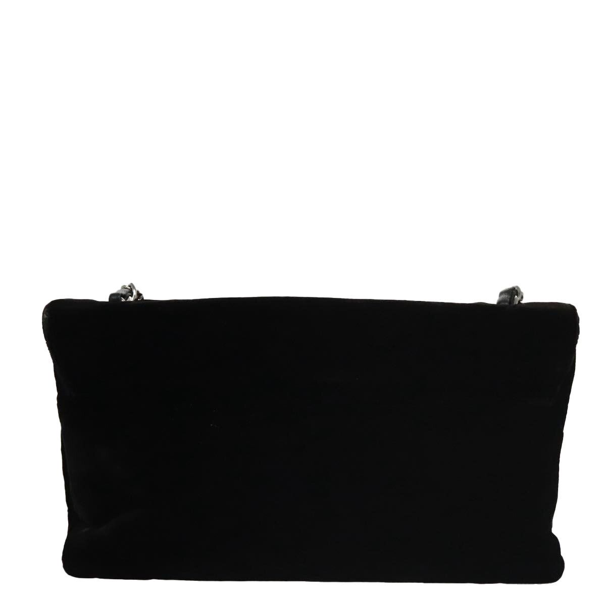 Chanel Chanel Camellia No.5 Chain Flap Bag Velvet Size ONE SIZE - 2 Thumbnail