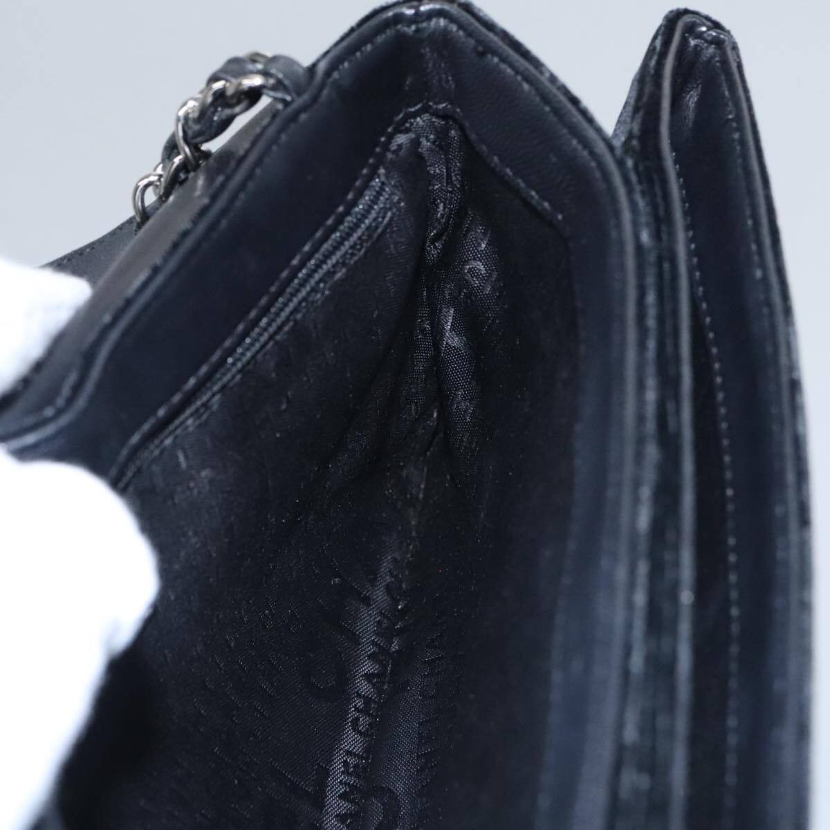 Chanel Chanel Camellia No.5 Chain Flap Bag Velvet Size ONE SIZE - 23 Thumbnail