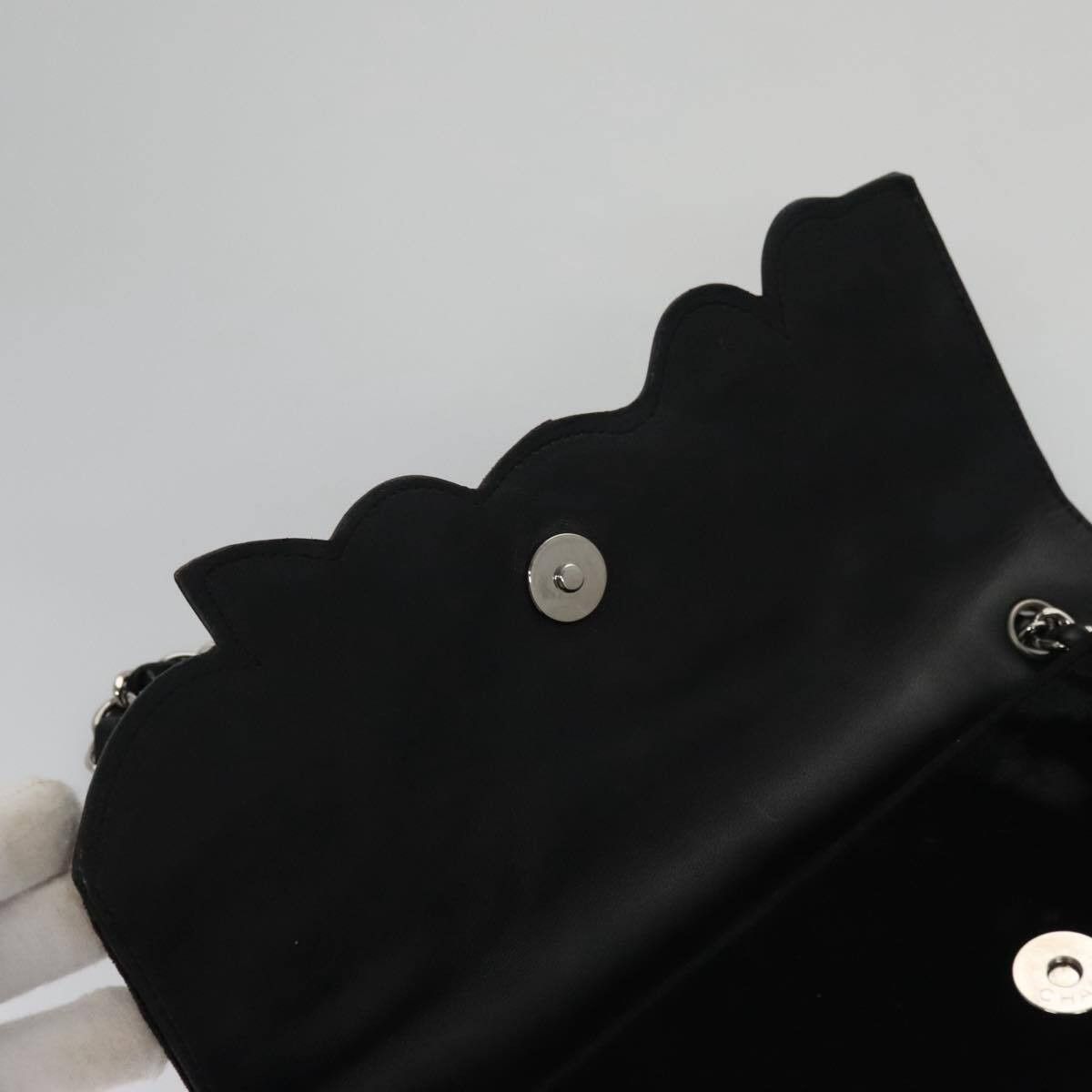 Chanel Chanel Camellia No.5 Chain Flap Bag Velvet Size ONE SIZE - 17 Thumbnail