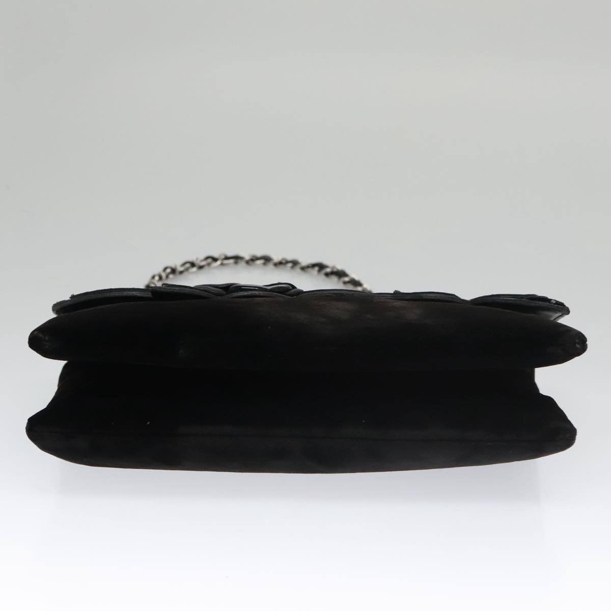Chanel Chanel Camellia No.5 Chain Flap Bag Velvet Size ONE SIZE - 14 Thumbnail