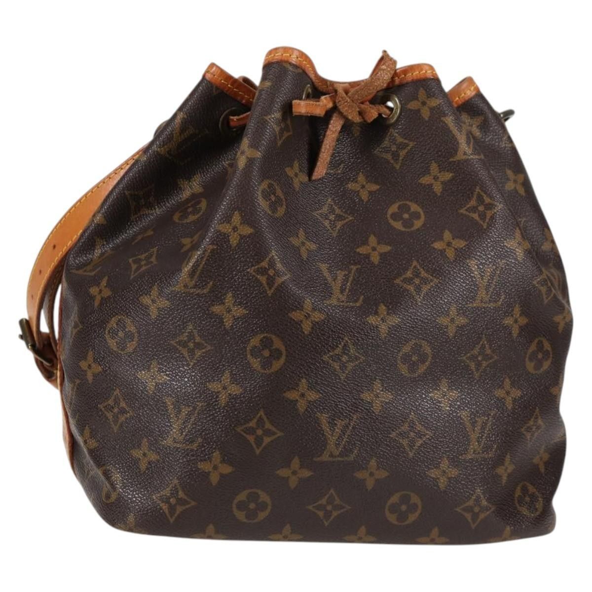 Louis Vuitton Louis Vuitton Petit Noe Handbag Monogram Canvas Size ONE SIZE - 14 Thumbnail