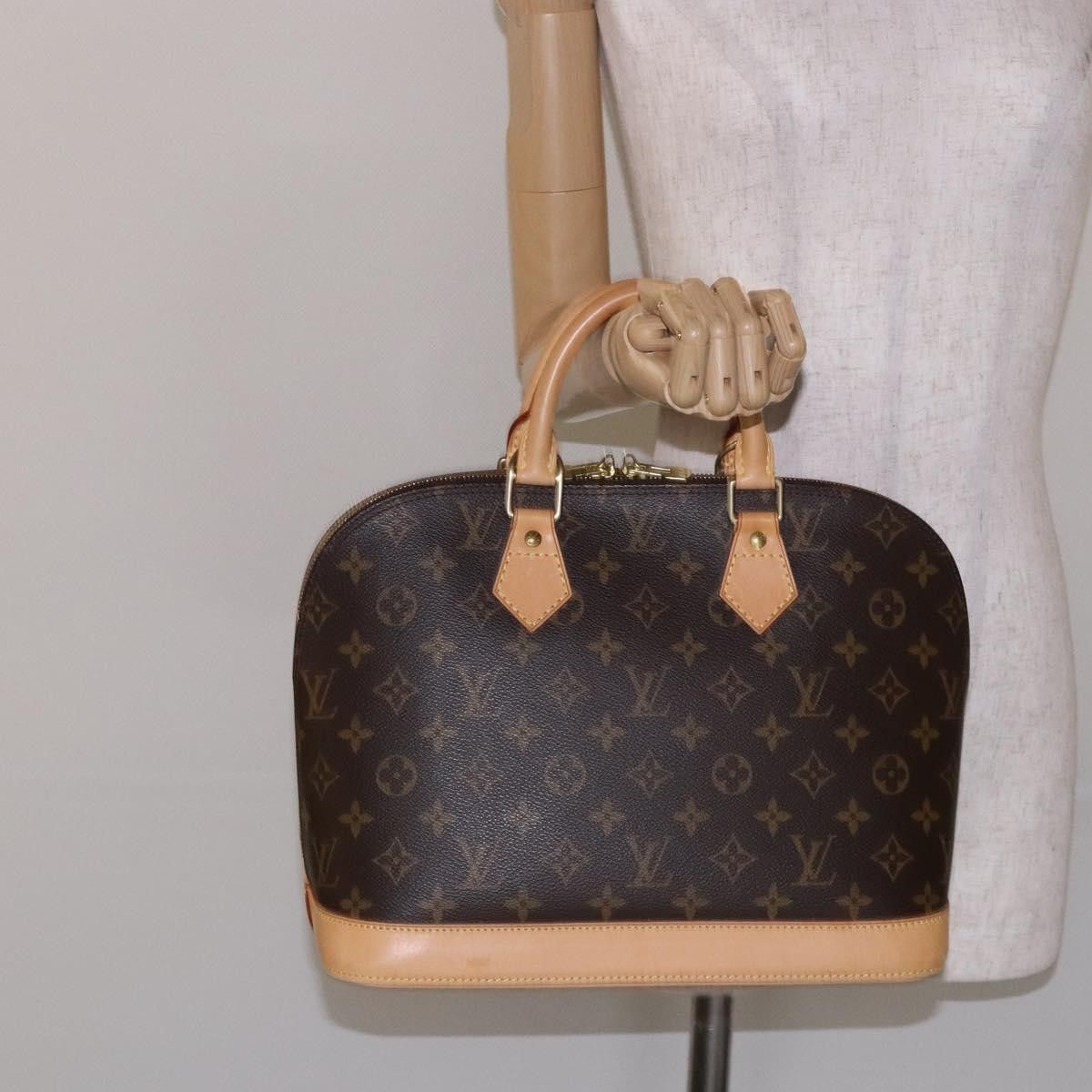 Louis Vuitton Louis Vuitton Vintage Alma Handbag Monogram Canvas Size ONE SIZE - 13 Thumbnail
