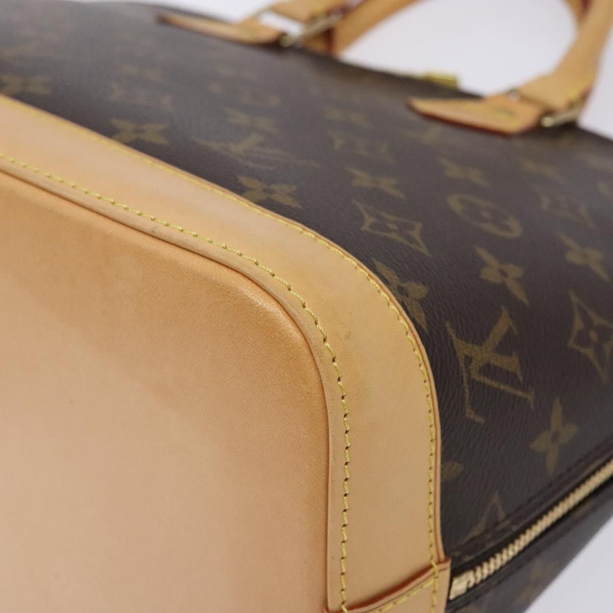 Louis Vuitton Louis Vuitton Vintage Alma Handbag Monogram Canvas Size ONE SIZE - 9 Thumbnail