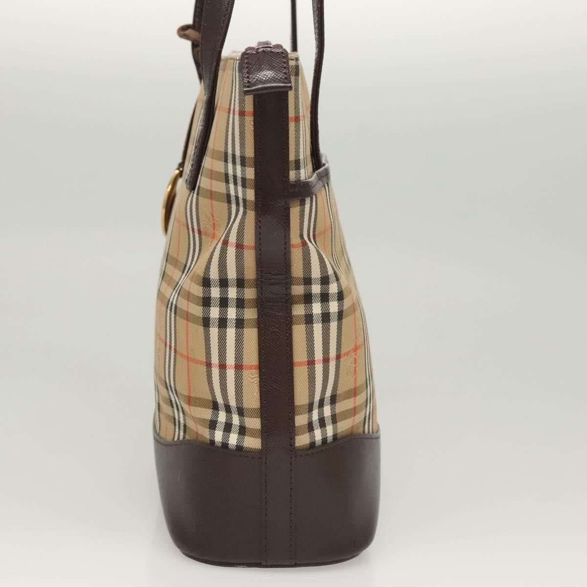 Burberry Burberry Nova Check Tote canvas check pattern Size ONE SIZE - 3 Thumbnail