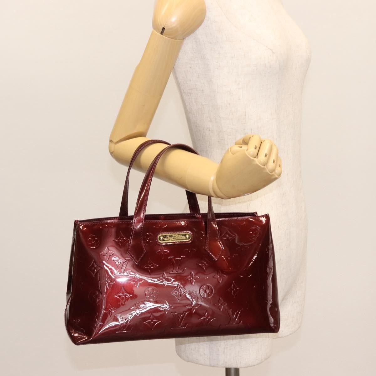 Louis Vuitton Louis Vuitton Wilshire Handbag Monogram Vernis Size ONE SIZE - 14 Thumbnail
