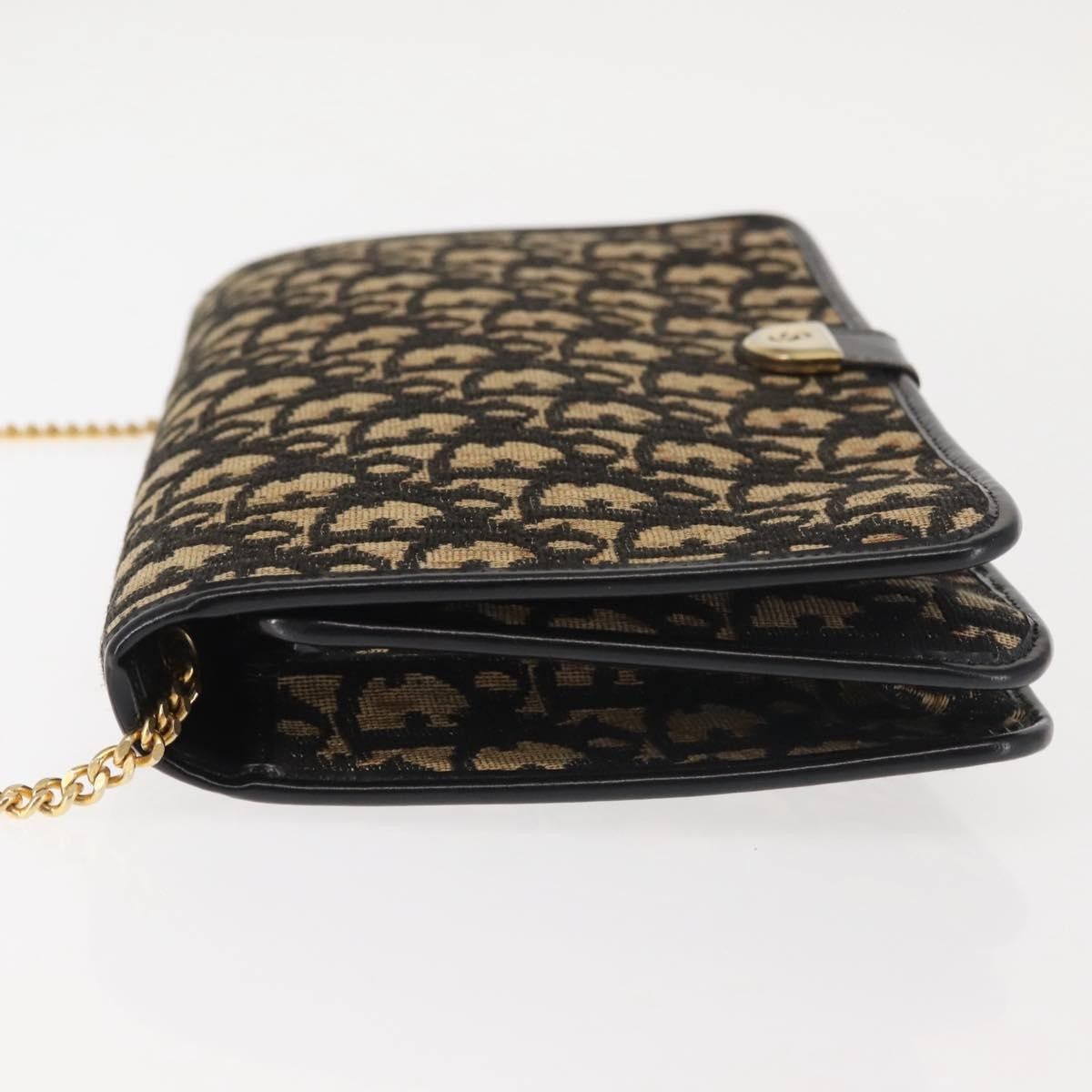 Dior Christian Dior Vintage Trotter Shoulder Bag Canvas Size ONE SIZE - 4 Thumbnail