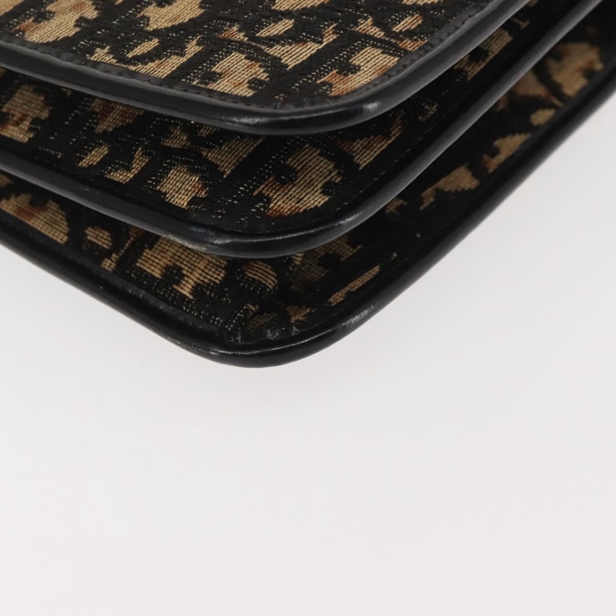 Dior Christian Dior Vintage Trotter Shoulder Bag Canvas Size ONE SIZE - 9 Thumbnail