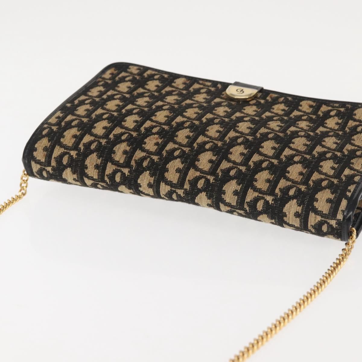 Dior Christian Dior Vintage Trotter Shoulder Bag Canvas Size ONE SIZE - 15 Thumbnail