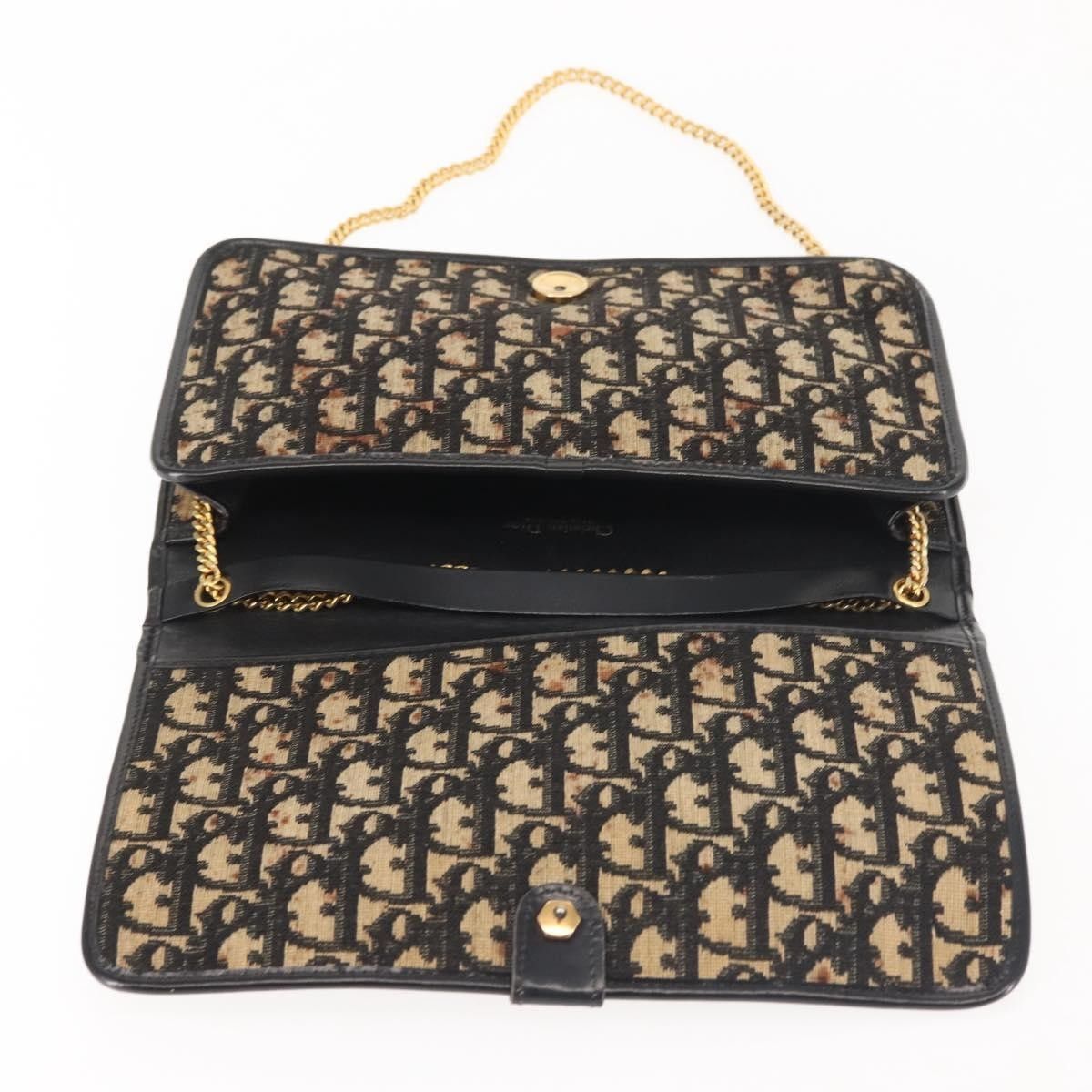 Dior Christian Dior Vintage Trotter Shoulder Bag Canvas Size ONE SIZE - 17 Thumbnail