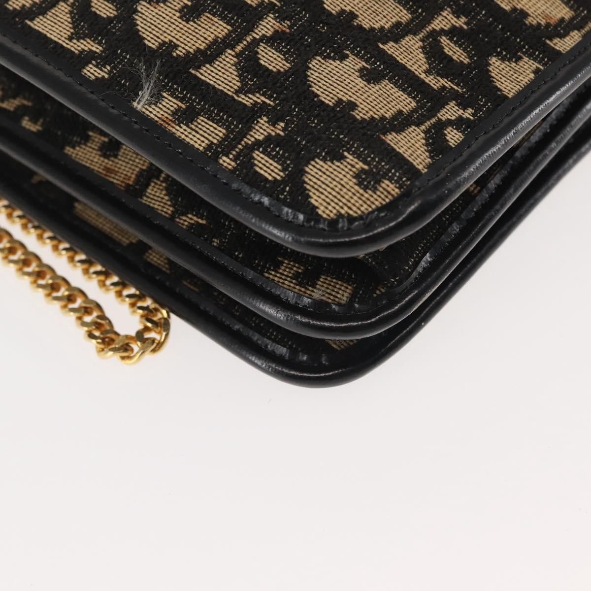 Dior Christian Dior Vintage Trotter Shoulder Bag Canvas Size ONE SIZE - 10 Thumbnail