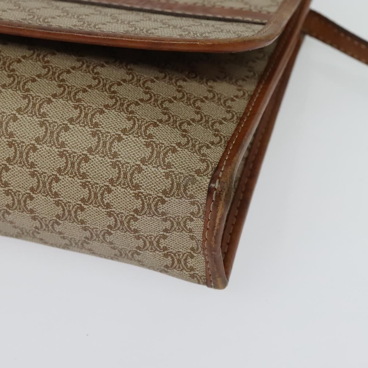 Celine Celine Vintage Macadam Canvas and Leather Size ONE SIZE - 9 Thumbnail