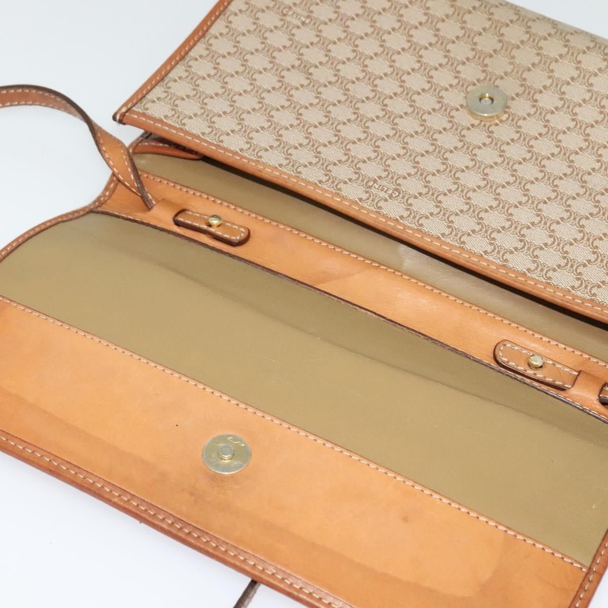 Celine Celine Vintage Macadam Canvas and Leather Size ONE SIZE - 17 Thumbnail