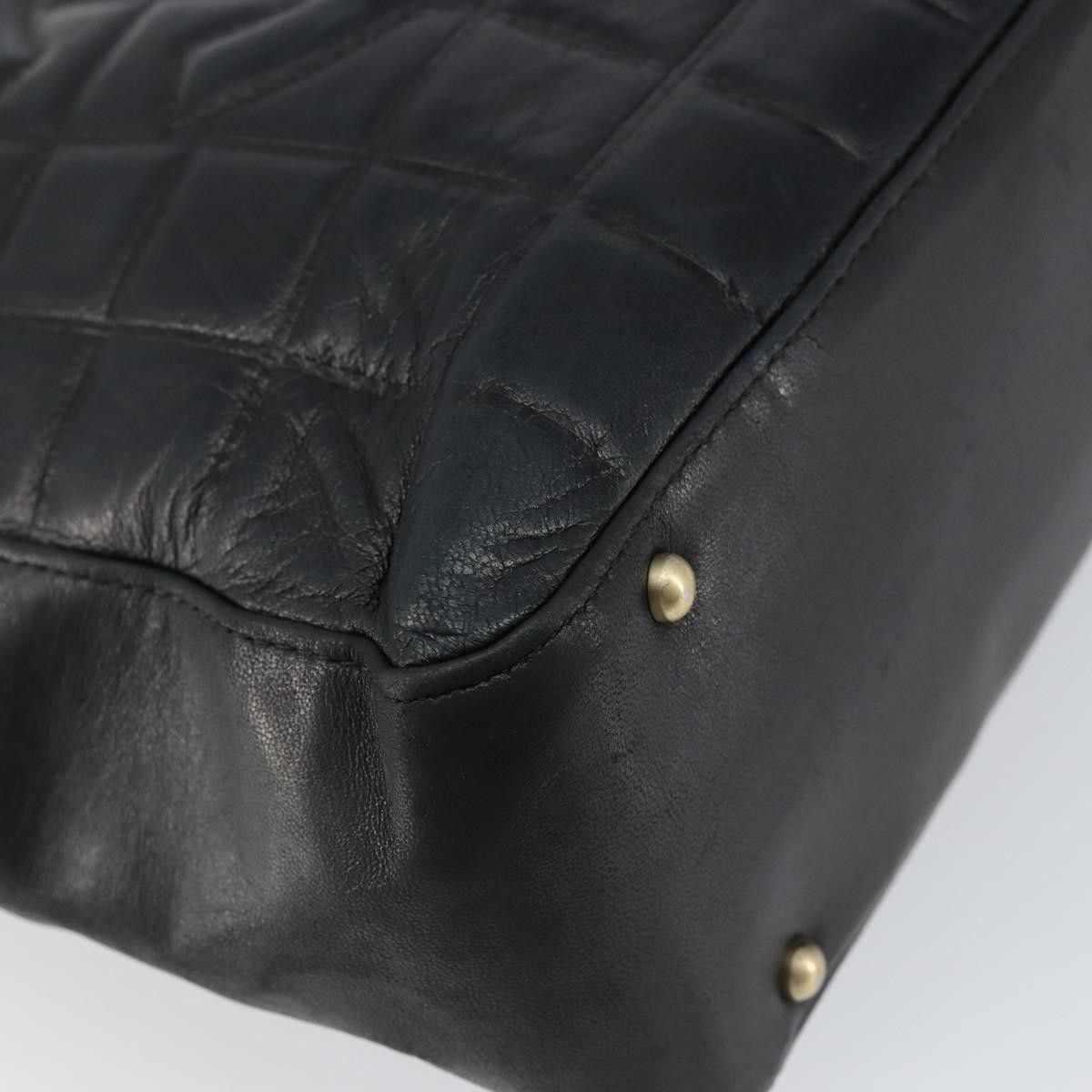 Chanel Chanel Chocolate Bar CC Tote Quilted Leather Size ONE SIZE - 9 Thumbnail