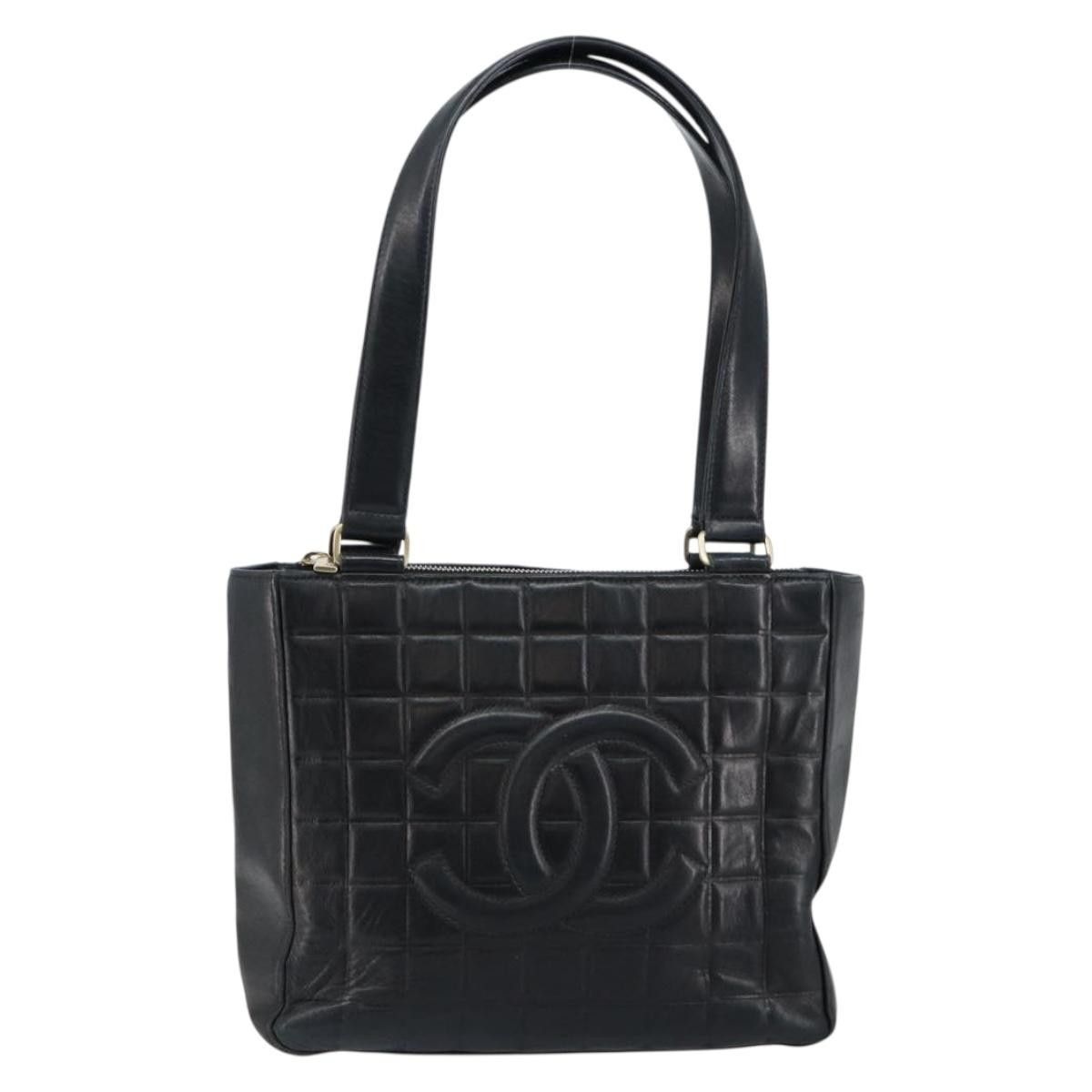 Chanel Chanel Chocolate Bar CC Tote Quilted Leather Size ONE SIZE - 18 Thumbnail