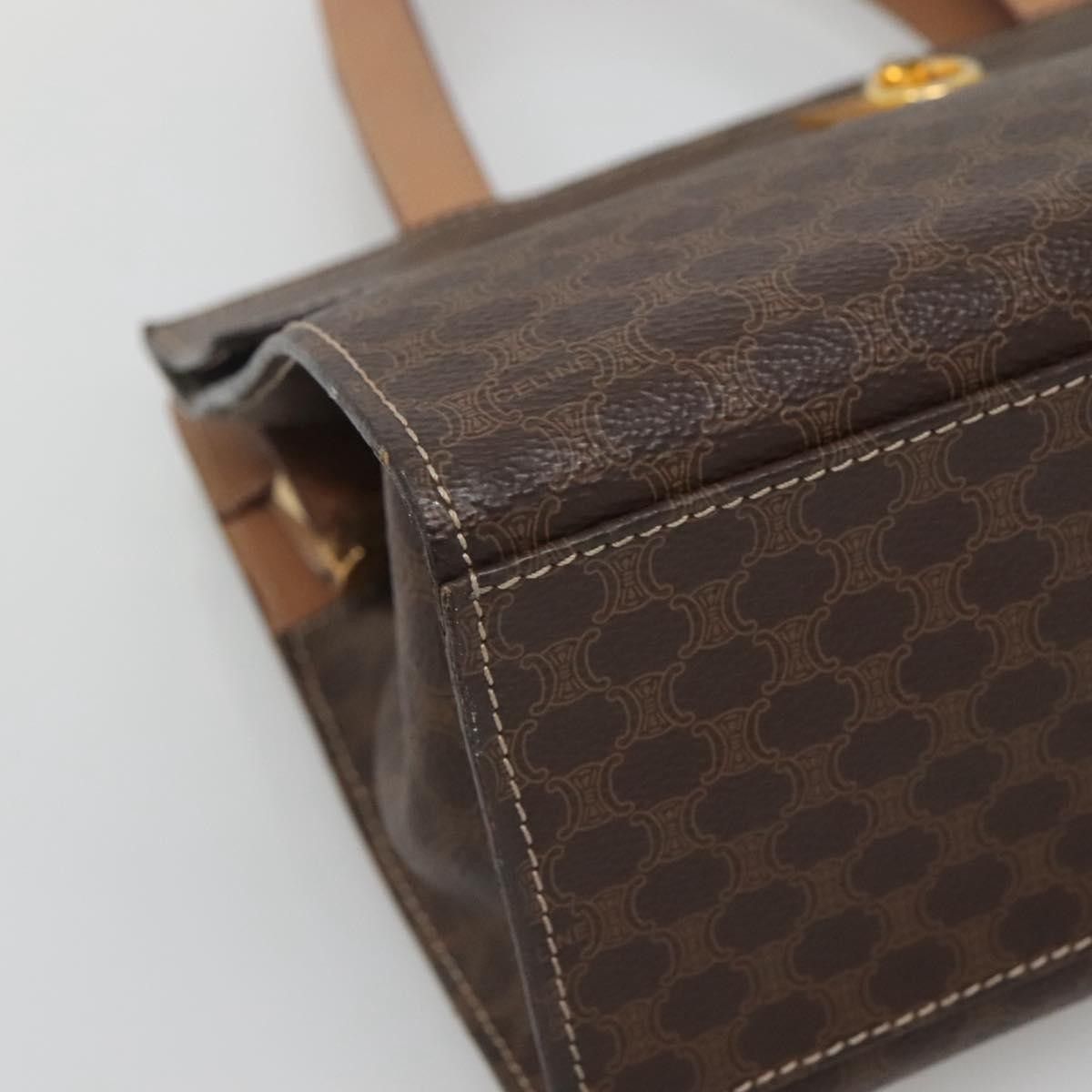 Celine Celine Vintage Macadam Handbag Macadam Size ONE SIZE - 10 Thumbnail