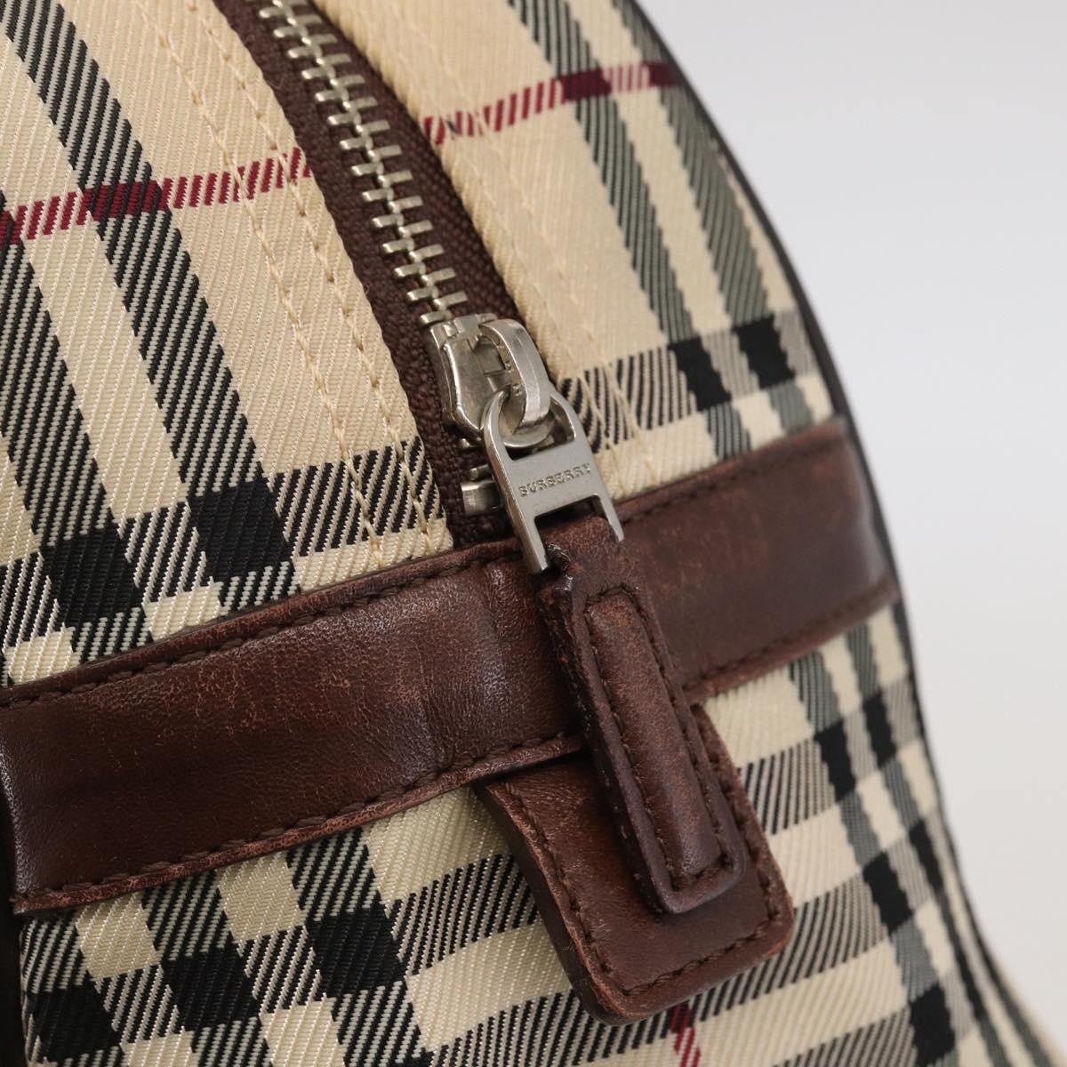 Burberry Burberry Nova Check Bowling Bag Canvas Size ONE SIZE - 16 Thumbnail