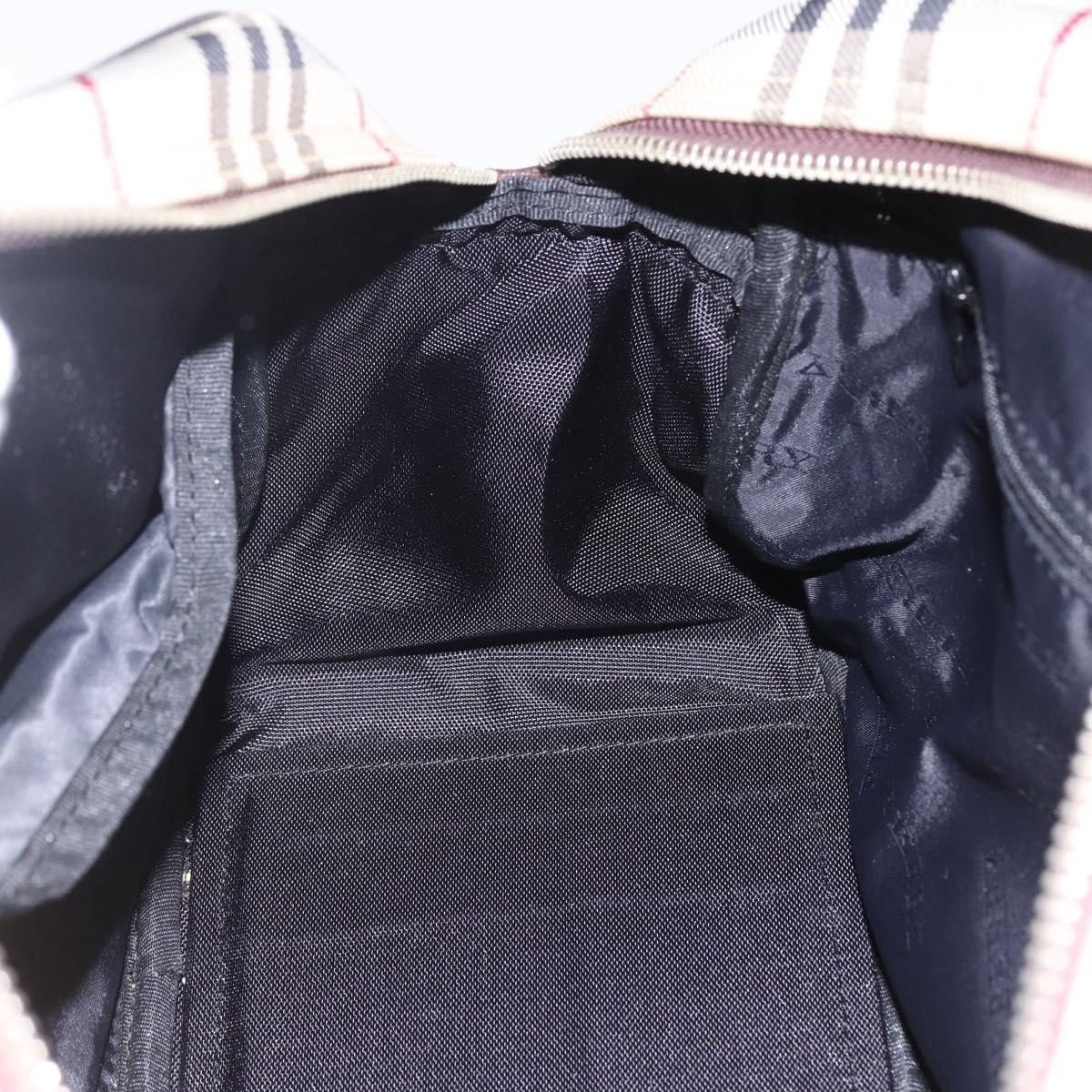 Burberry Burberry Nova Check Bowling Bag Canvas Size ONE SIZE - 20 Thumbnail