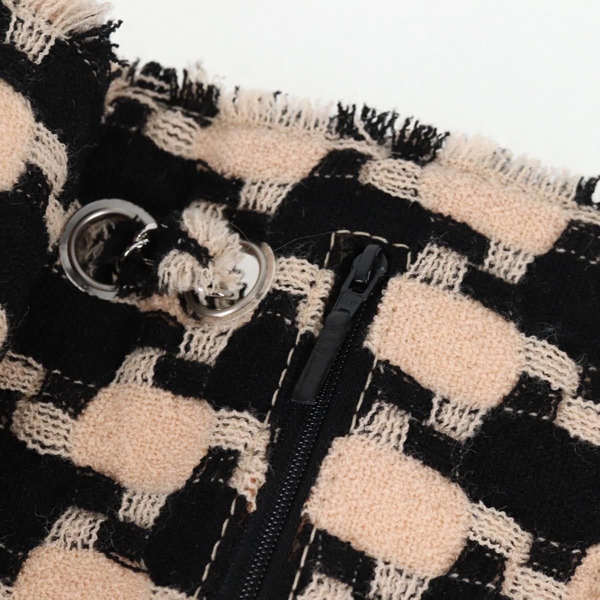 Chanel Chanel Classic Single Flap Bag Quilted Houndstooth Tweed and Ribbon Size ONE SIZE - 22 Thumbnail