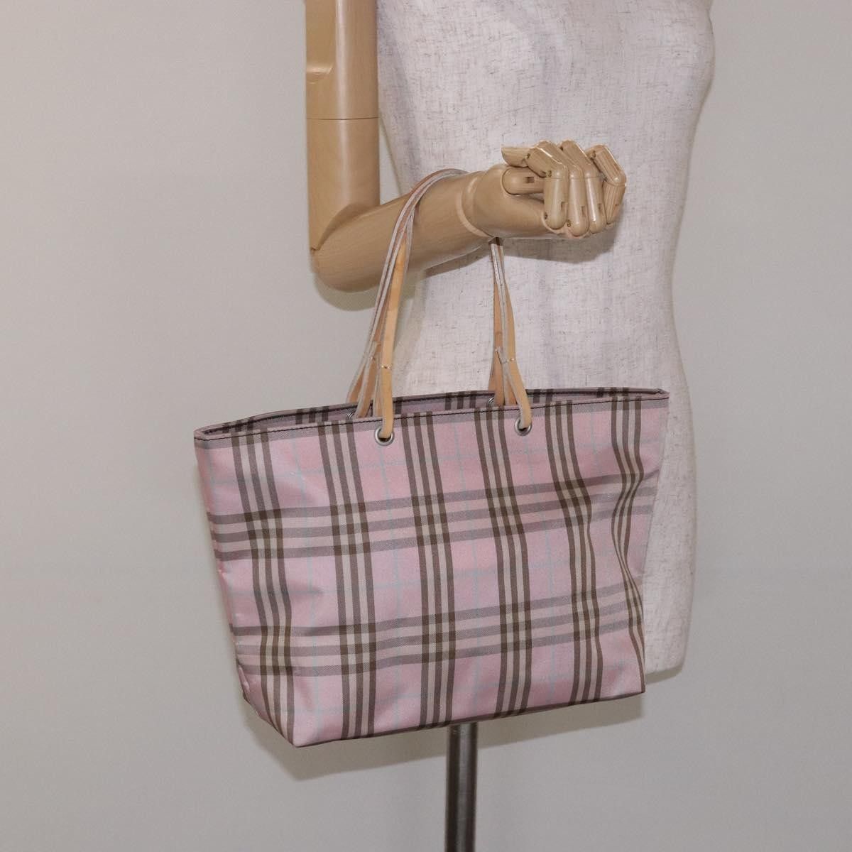 Burberry Burberry Nova Check Tote Nylon Size ONE SIZE - 12 Thumbnail