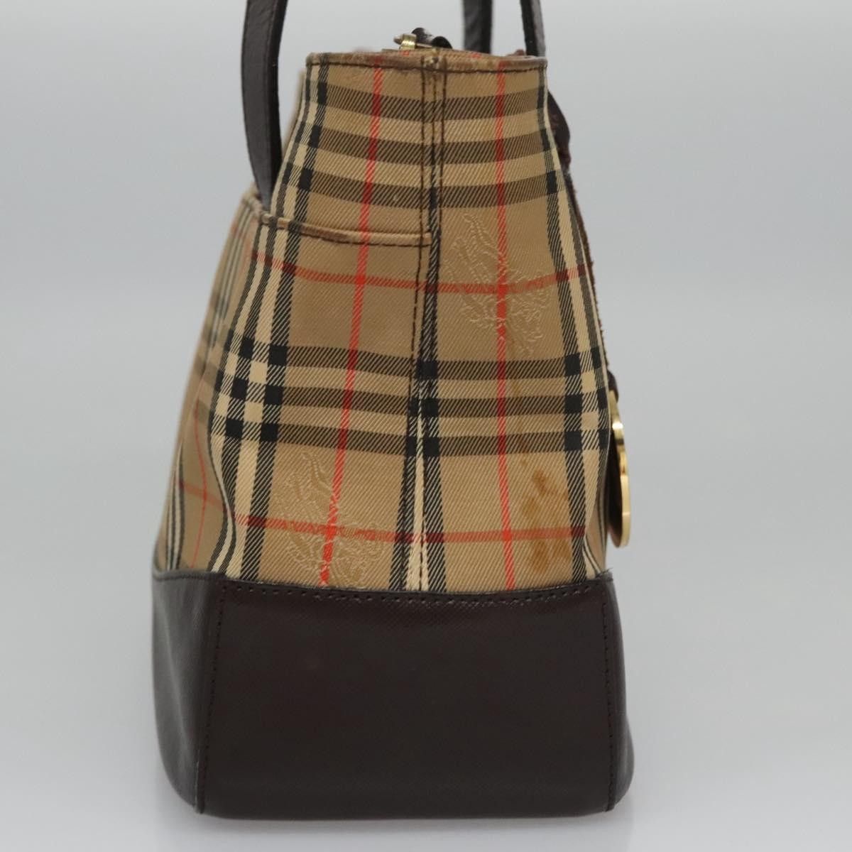 Burberry Burberry Nova Check Handbag Nova Check Canvas Size ONE SIZE - 4 Thumbnail