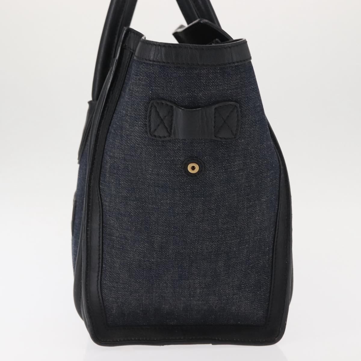 Celine Celine Luggage Bag Denim and leather Size ONE SIZE - 3 Thumbnail