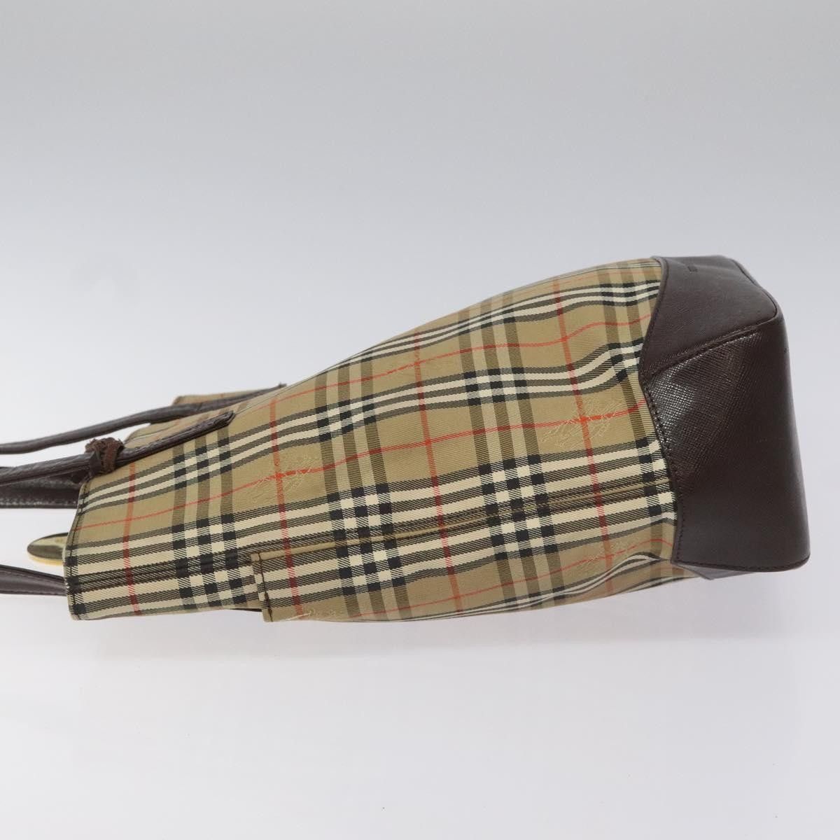 Burberry Burberry Nova Check Tote canvas check pattern Size ONE SIZE - 4 Thumbnail