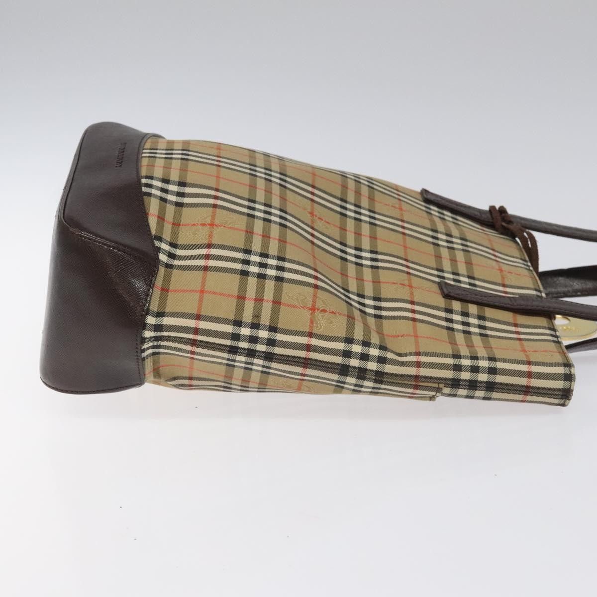 Burberry Burberry Nova Check Tote canvas check pattern Size ONE SIZE - 3 Thumbnail