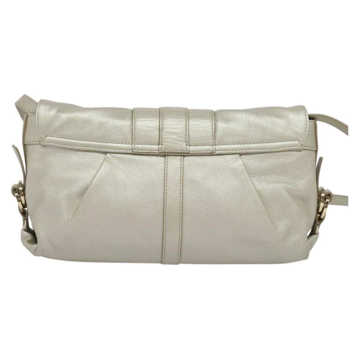 Bvlgari Bvlgari Chandra Flap Shoulder Bag Leather Size ONE SIZE - 2 Thumbnail