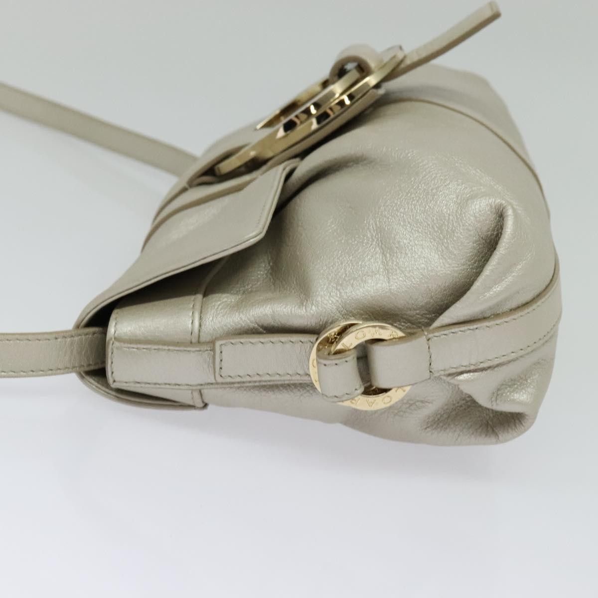 Bvlgari Bvlgari Chandra Flap Shoulder Bag Leather Size ONE SIZE - 3 Thumbnail