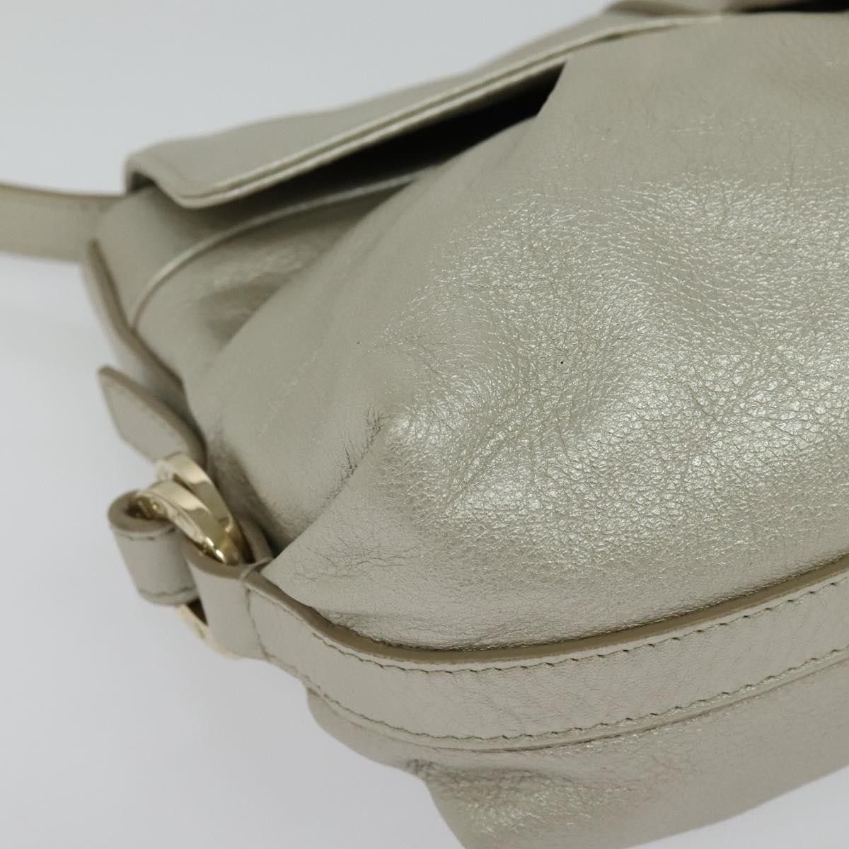 Bvlgari Bvlgari Chandra Flap Shoulder Bag Leather Size ONE SIZE - 10 Thumbnail