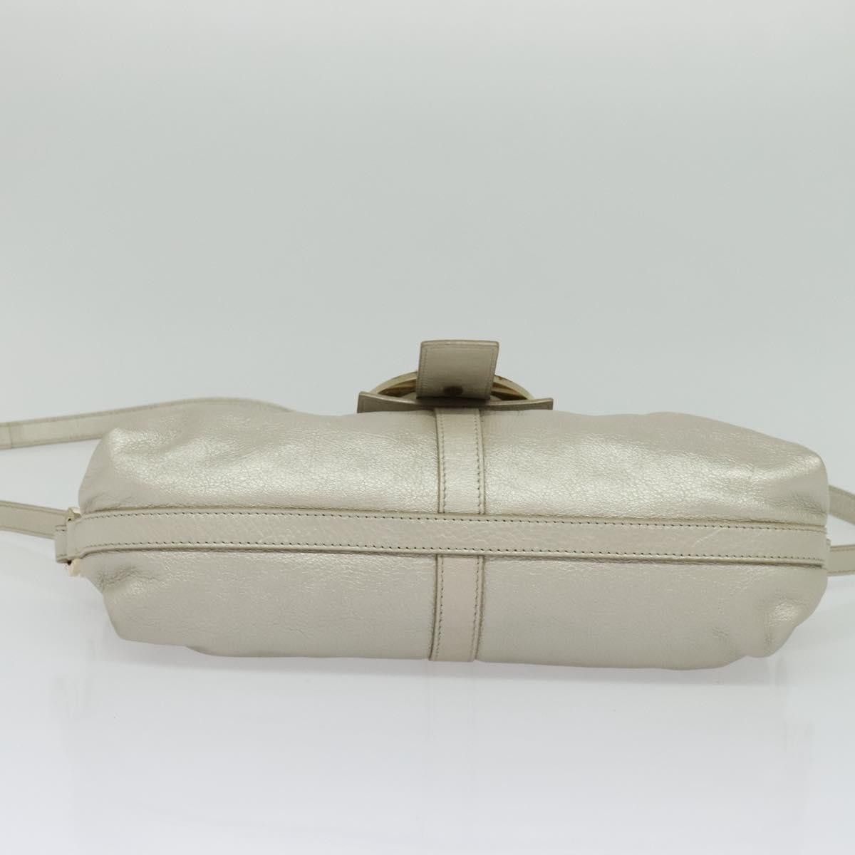 Bvlgari Bvlgari Chandra Flap Shoulder Bag Leather Size ONE SIZE - 16 Thumbnail