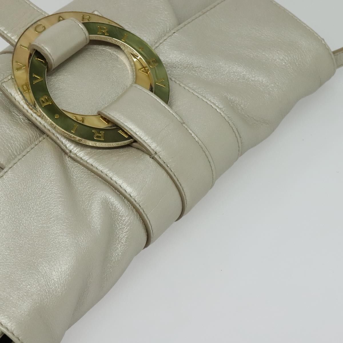 Bvlgari Bvlgari Chandra Flap Shoulder Bag Leather Size ONE SIZE - 17 Thumbnail