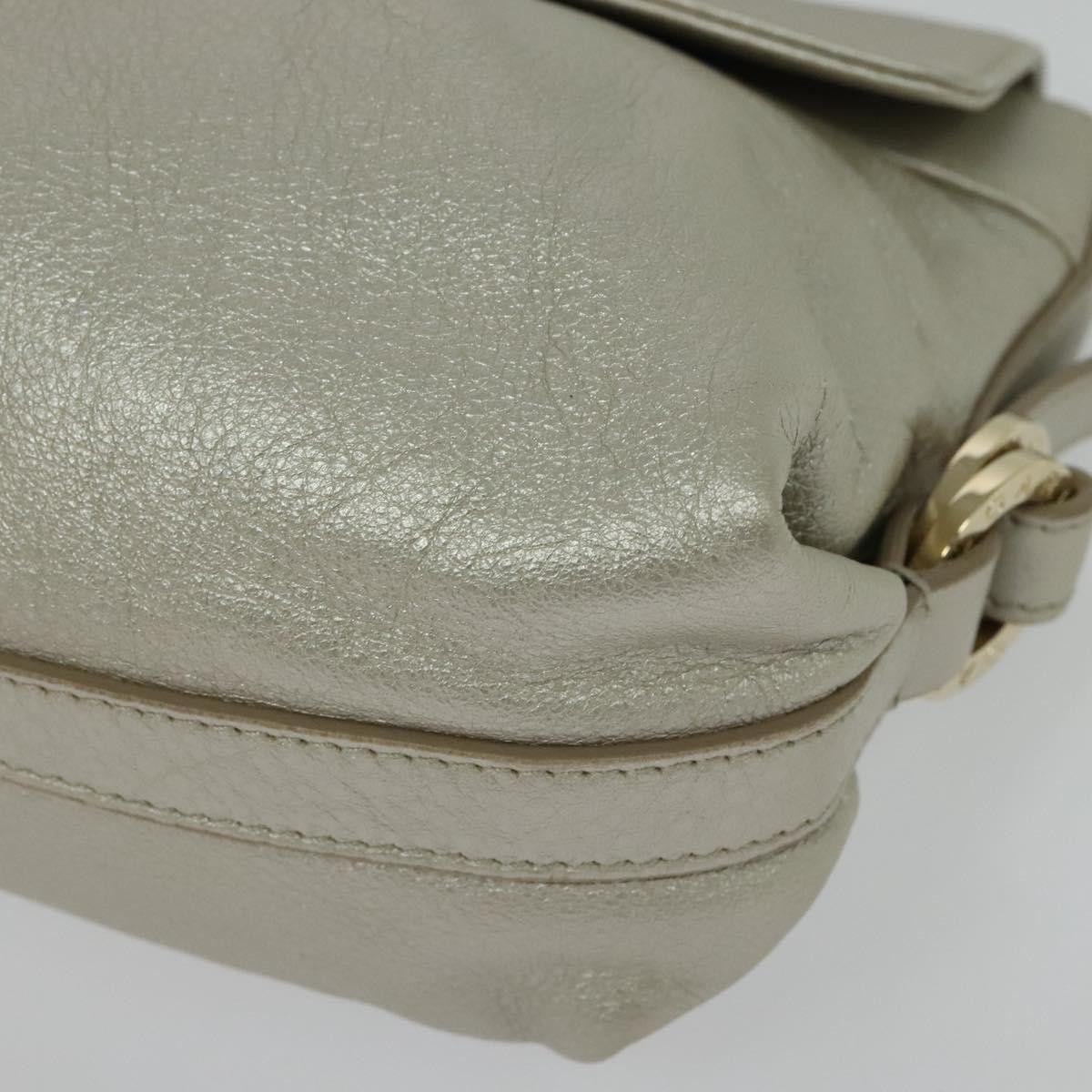 Bvlgari Bvlgari Chandra Flap Shoulder Bag Leather Size ONE SIZE - 11 Thumbnail