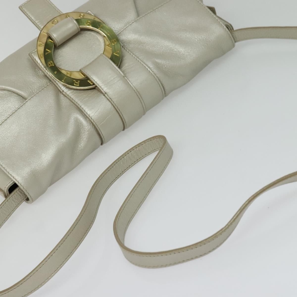 Bvlgari Bvlgari Chandra Flap Shoulder Bag Leather Size ONE SIZE - 8 Thumbnail
