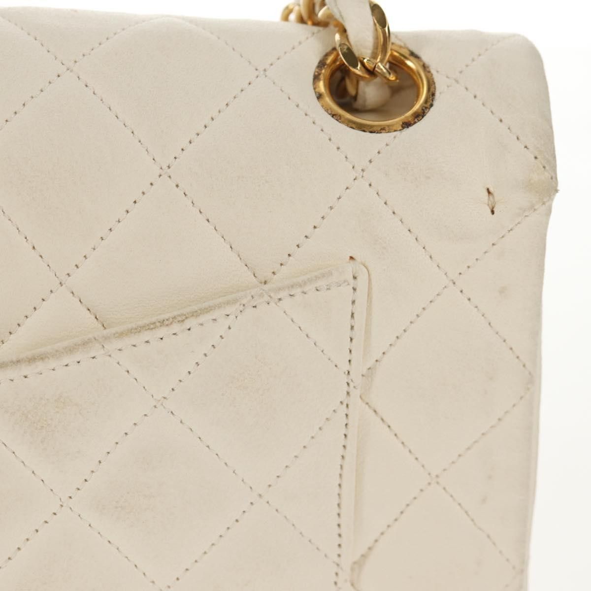 Chanel Chanel Vintage Classic Double Flap Bag Quilted Lambskin Size ONE SIZE - 16 Thumbnail
