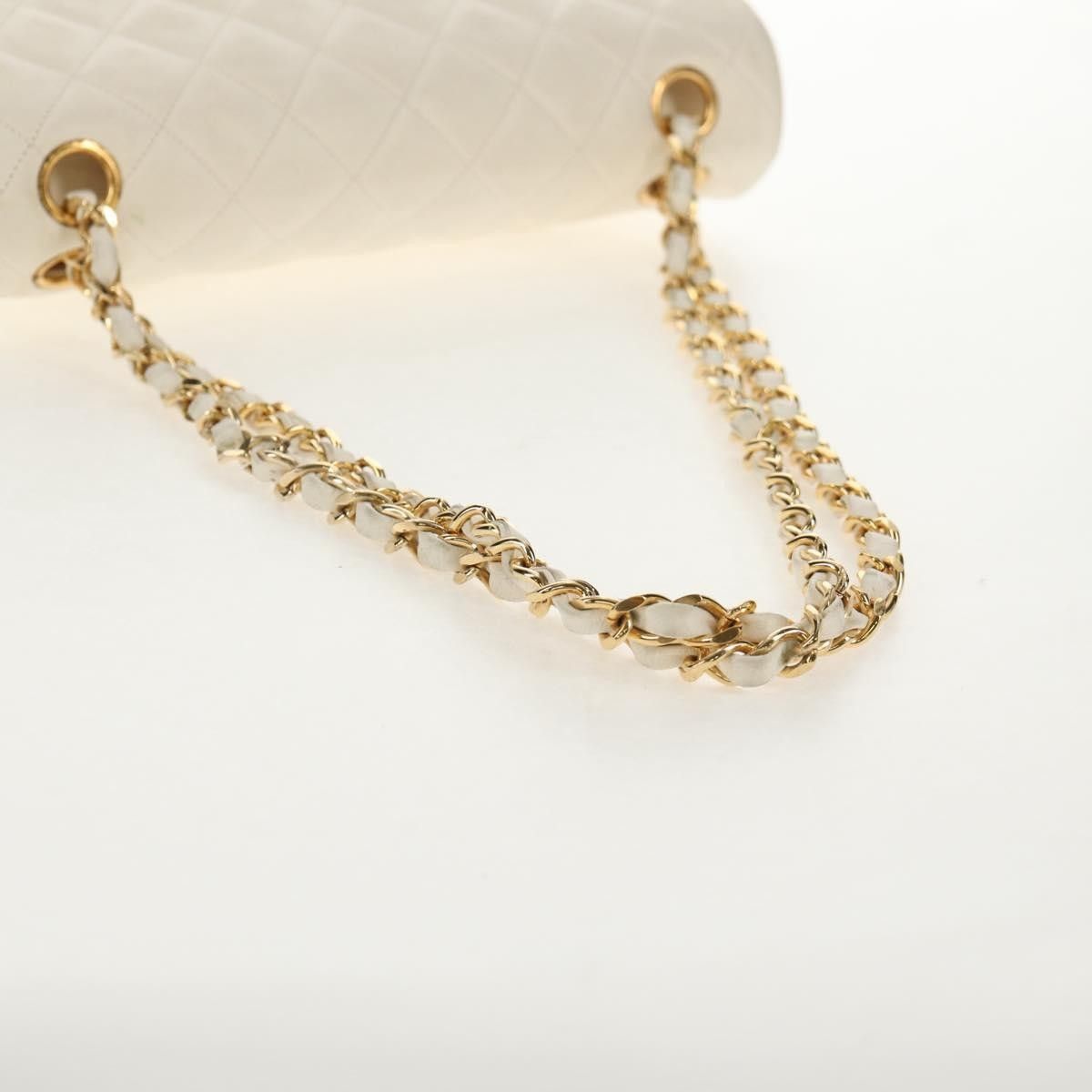 Chanel Chanel Vintage Classic Double Flap Bag Quilted Lambskin Size ONE SIZE - 7 Thumbnail