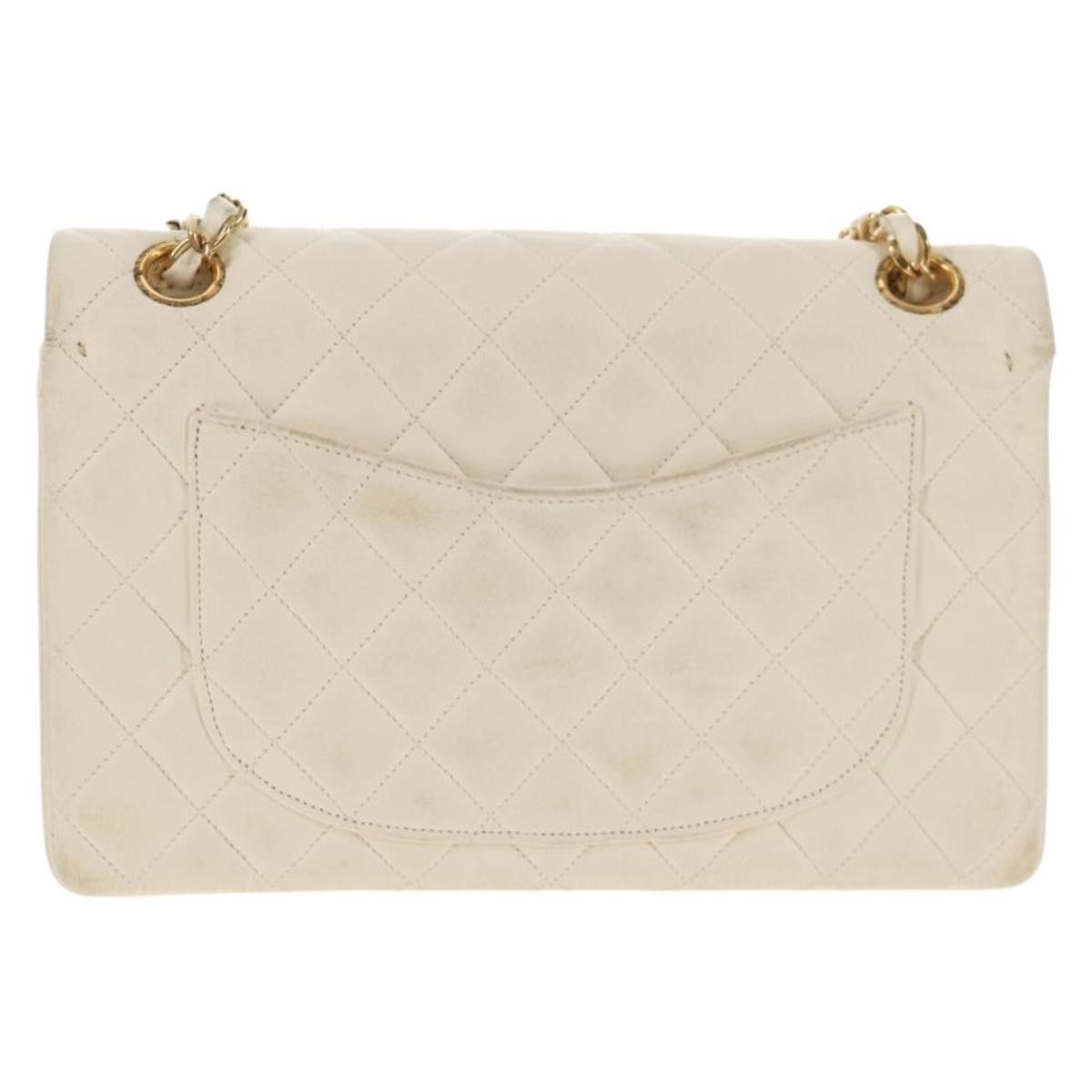 Chanel Chanel Vintage Classic Double Flap Bag Quilted Lambskin Size ONE SIZE - 2 Thumbnail