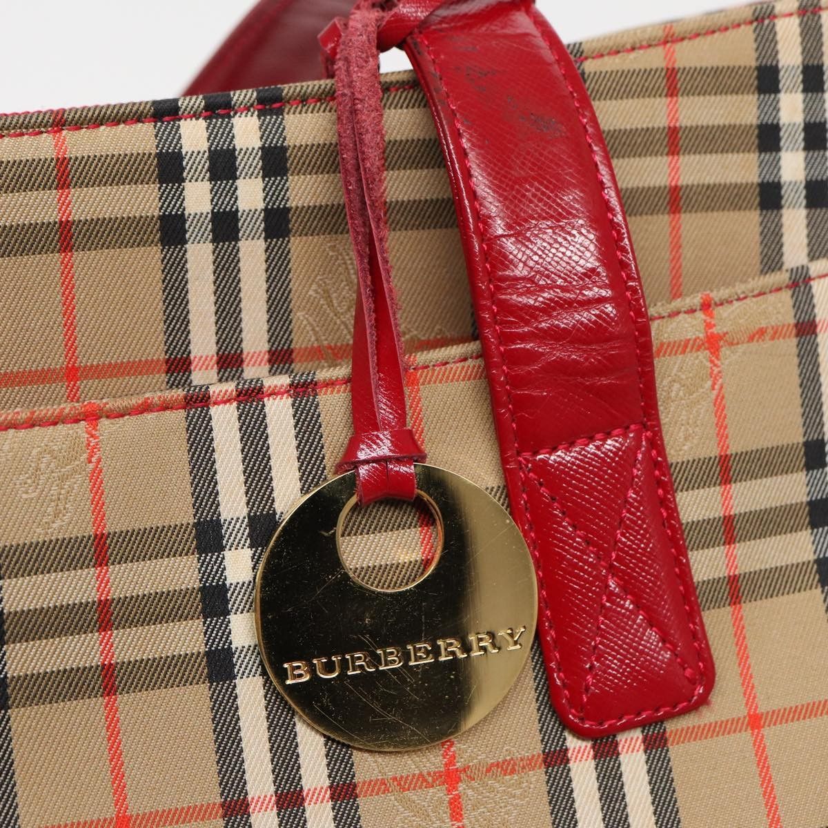 Burberry Burberry Nova Check Tote canvas check pattern Size ONE SIZE - 14 Thumbnail
