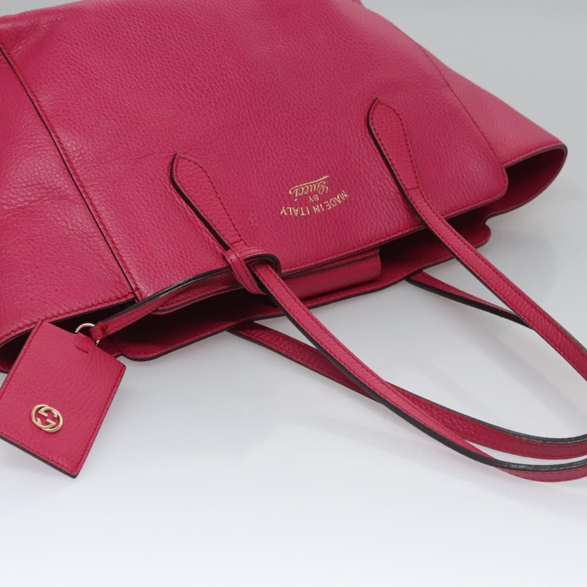 Gucci Gucci Swing Tote Leather Size ONE SIZE - 17 Thumbnail
