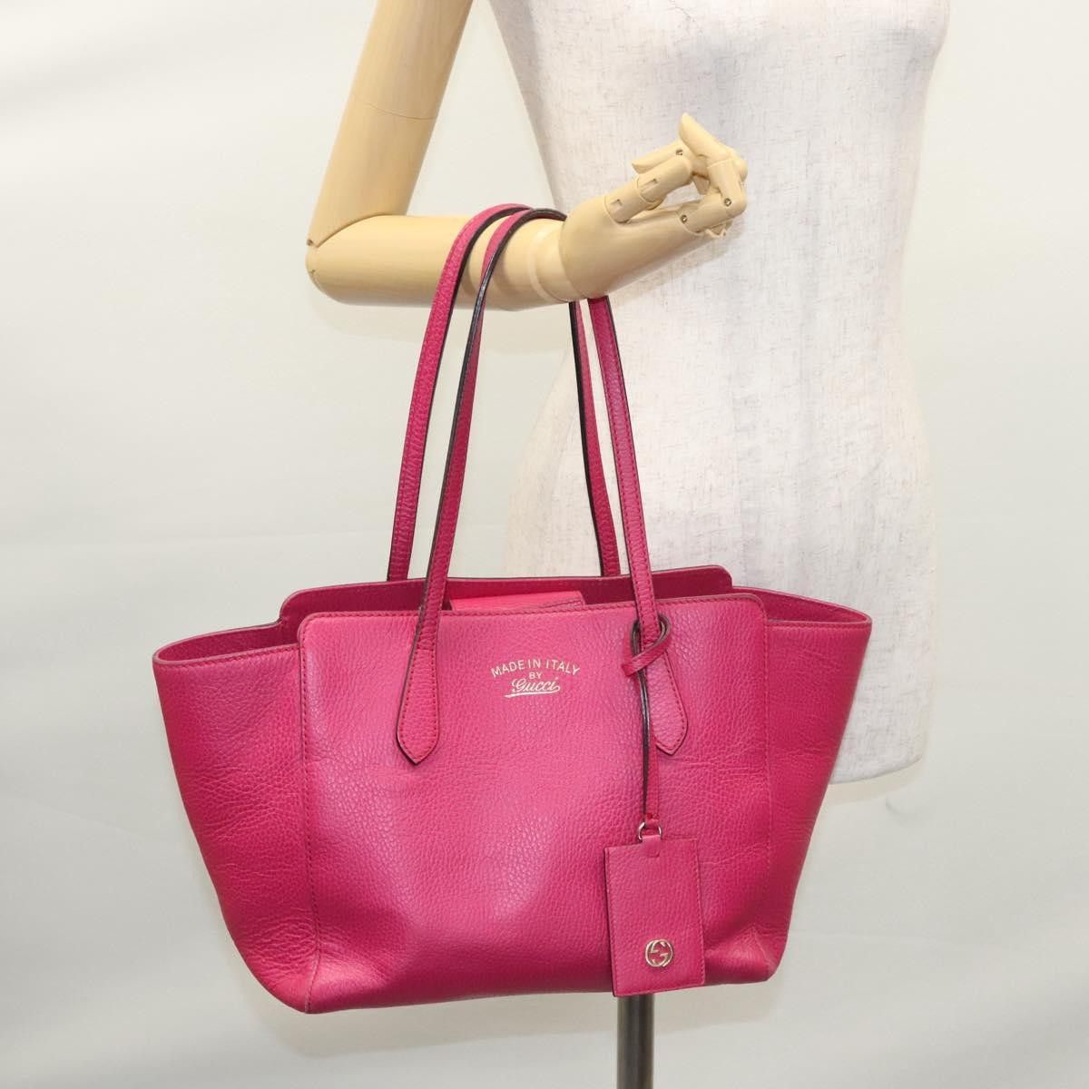 Gucci Gucci Swing Tote Leather Size ONE SIZE - 15 Thumbnail