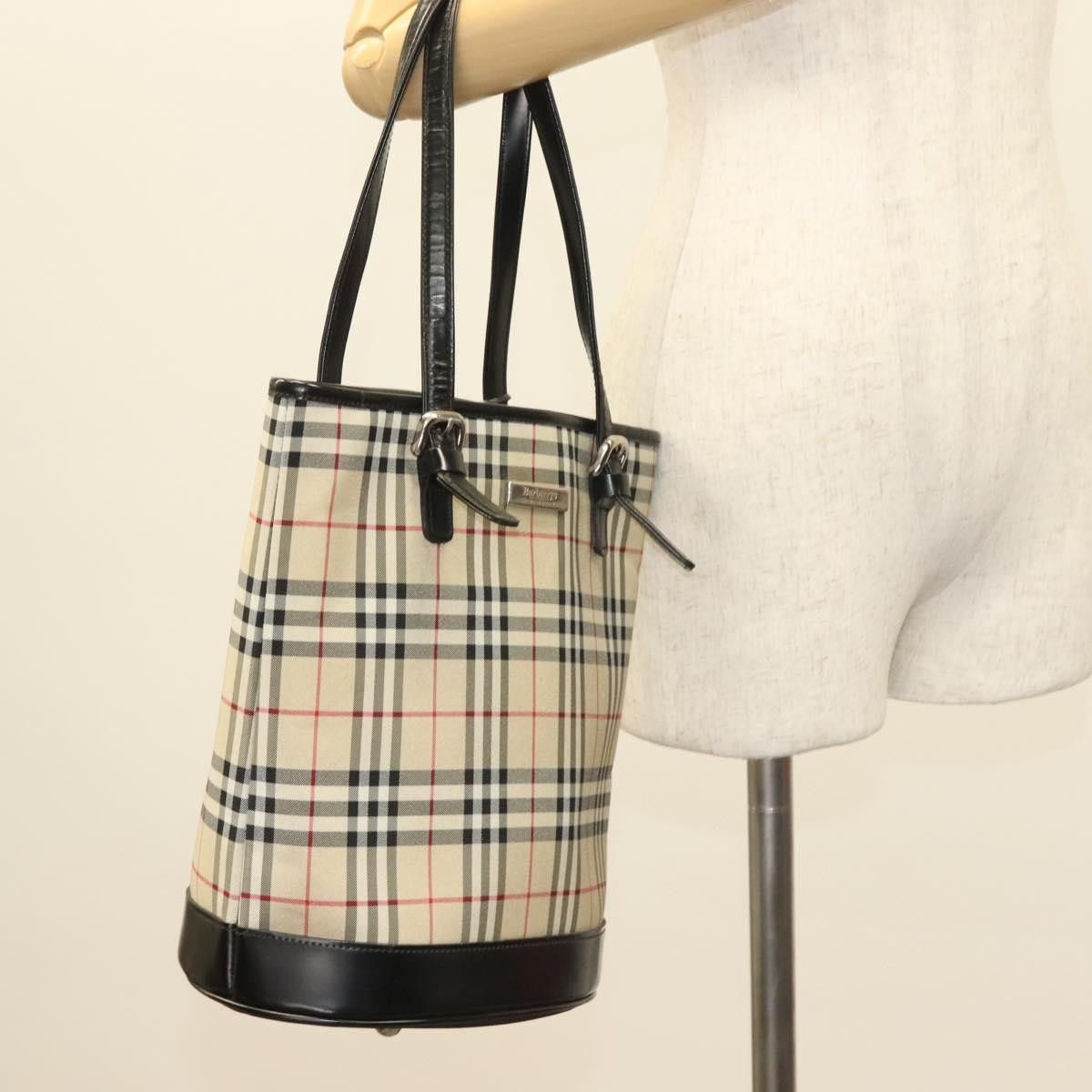 Burberry Burberry Nova Check Tote canvas check pattern Size ONE SIZE - 12 Thumbnail