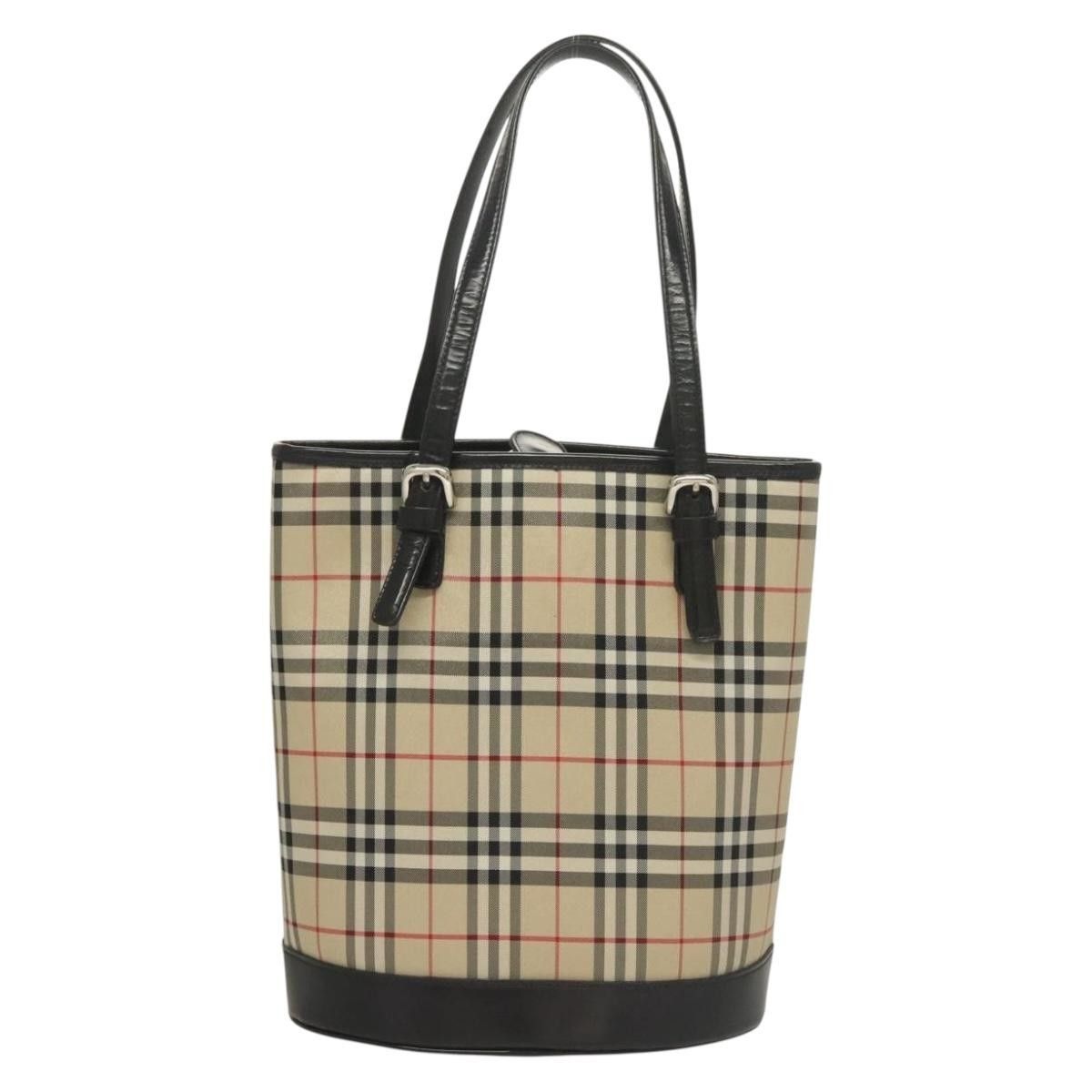 Burberry Burberry Nova Check Tote canvas check pattern Size ONE SIZE - 2 Thumbnail