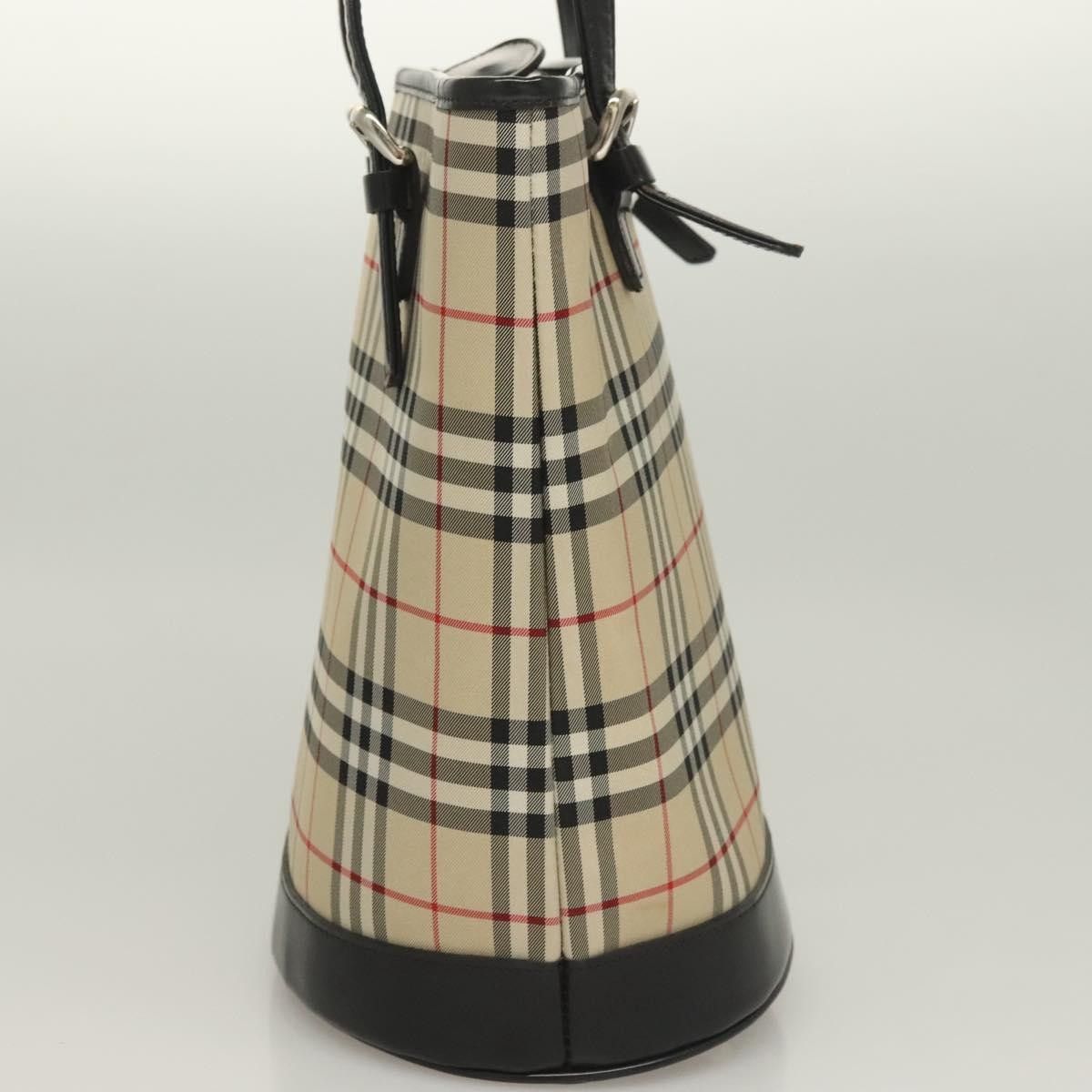 Burberry Burberry Nova Check Tote canvas check pattern Size ONE SIZE - 3 Thumbnail