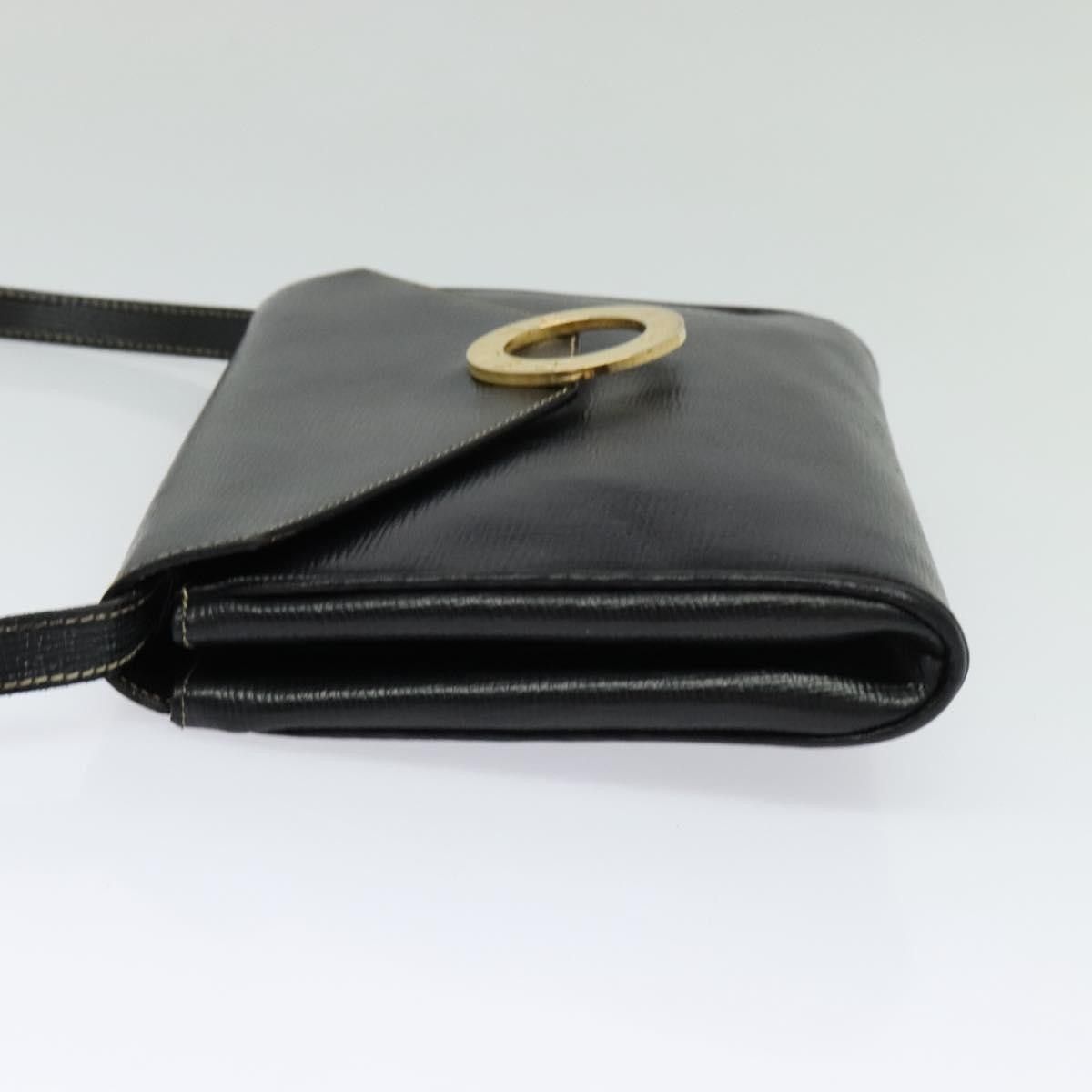 Celine Celine Vintage Circle Logo Crossbody Bag Leather Size ONE SIZE - 3 Thumbnail