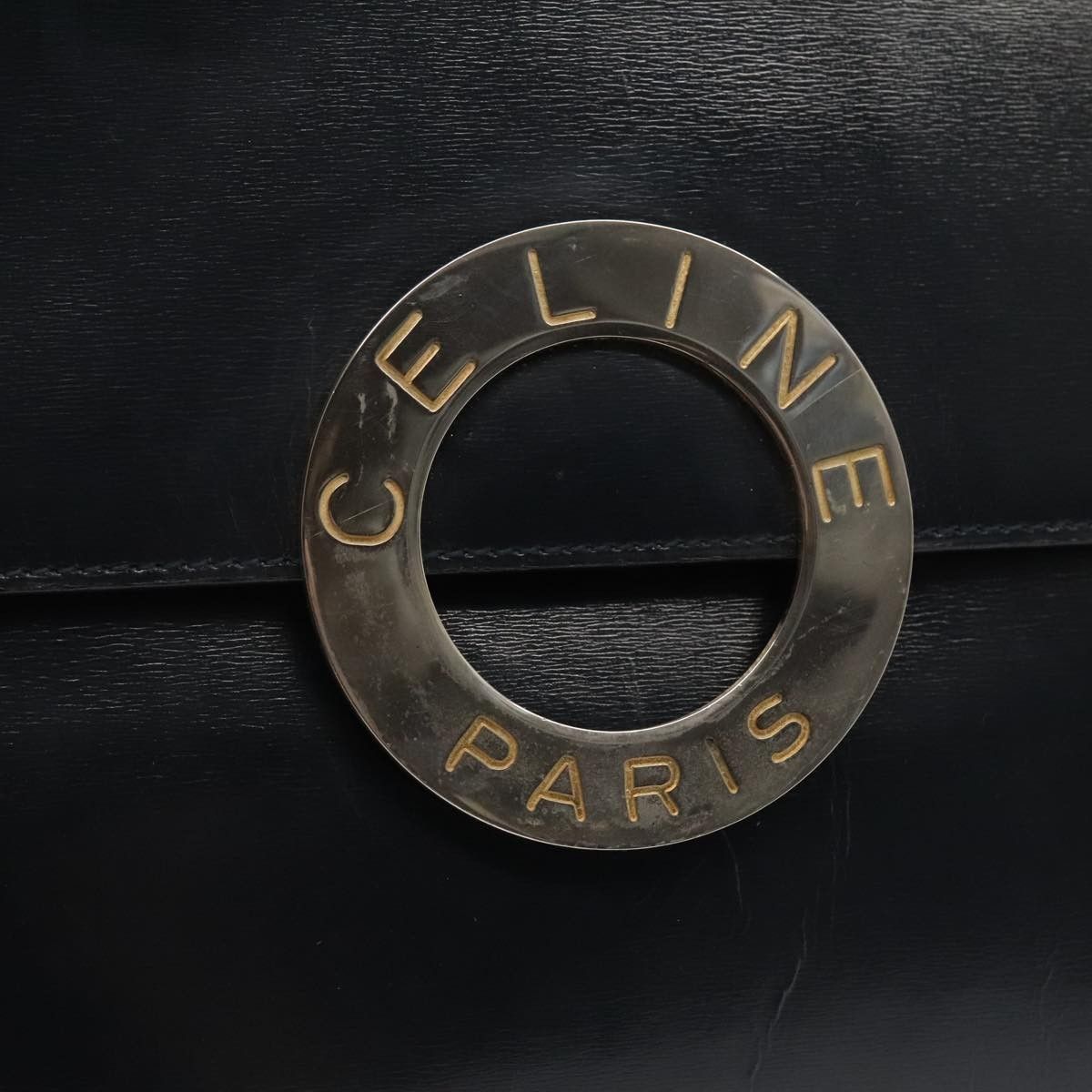 Celine Celine Vintage Circle Logo Crossbody Bag Leather Size ONE SIZE - 12 Thumbnail