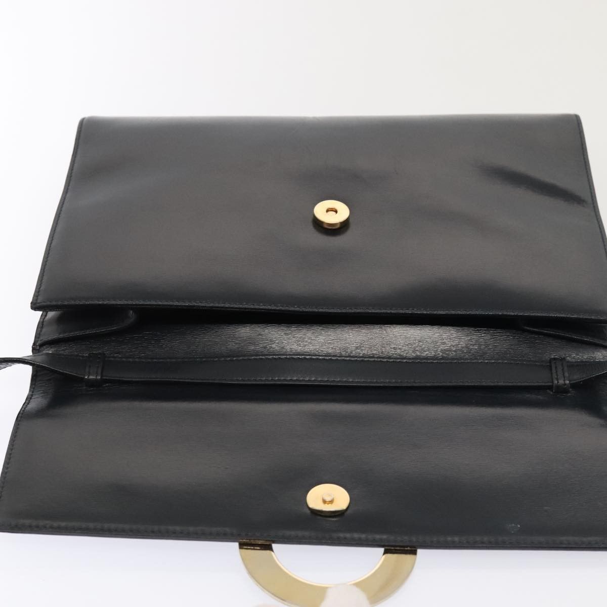 Celine Celine Vintage Circle Logo Crossbody Bag Leather Size ONE SIZE - 19 Thumbnail