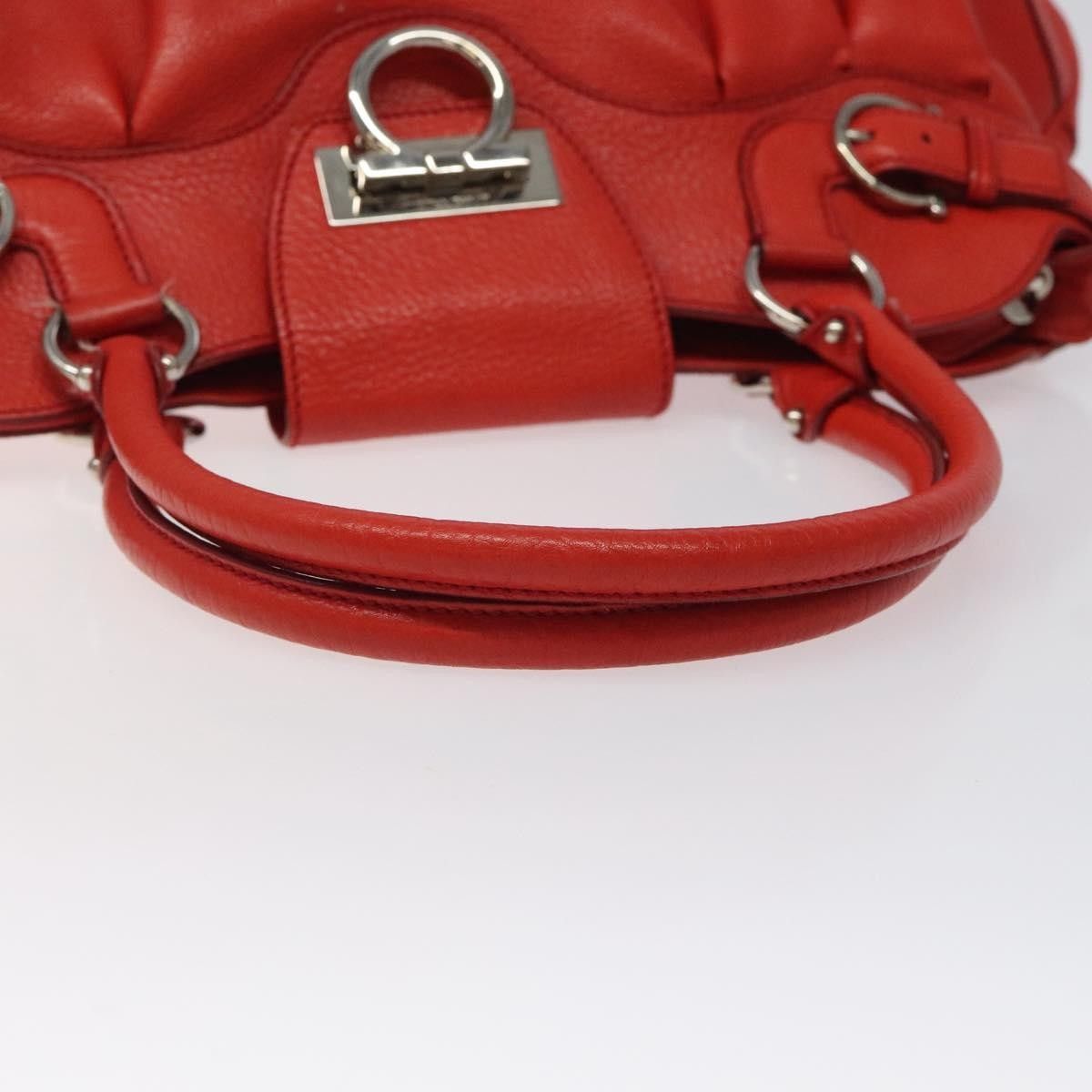 Salvatore Ferragamo Salvatore Ferragamo Marisa Satchel Leather Size ONE SIZE - 8 Thumbnail
